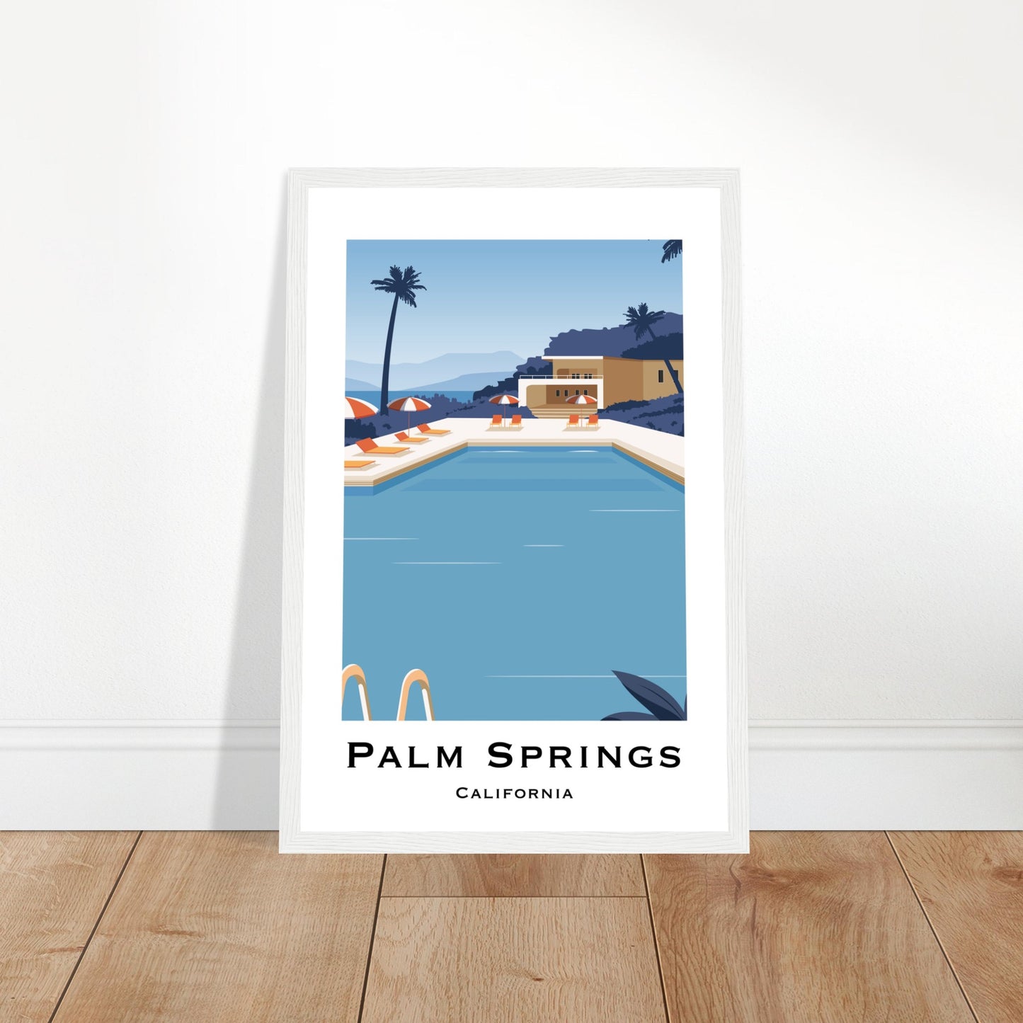 Palm Springs, United States - Pool Views Poster