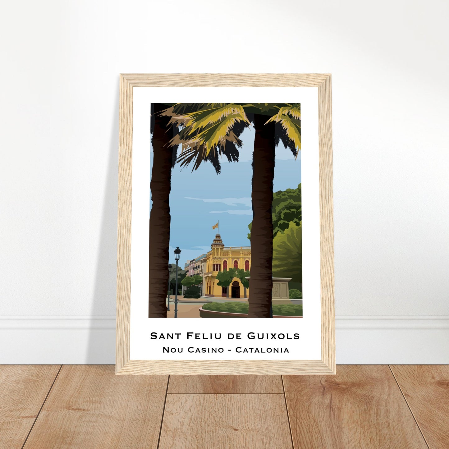 Sant Feliu de Guixols, Spain - Nou Casino Poster