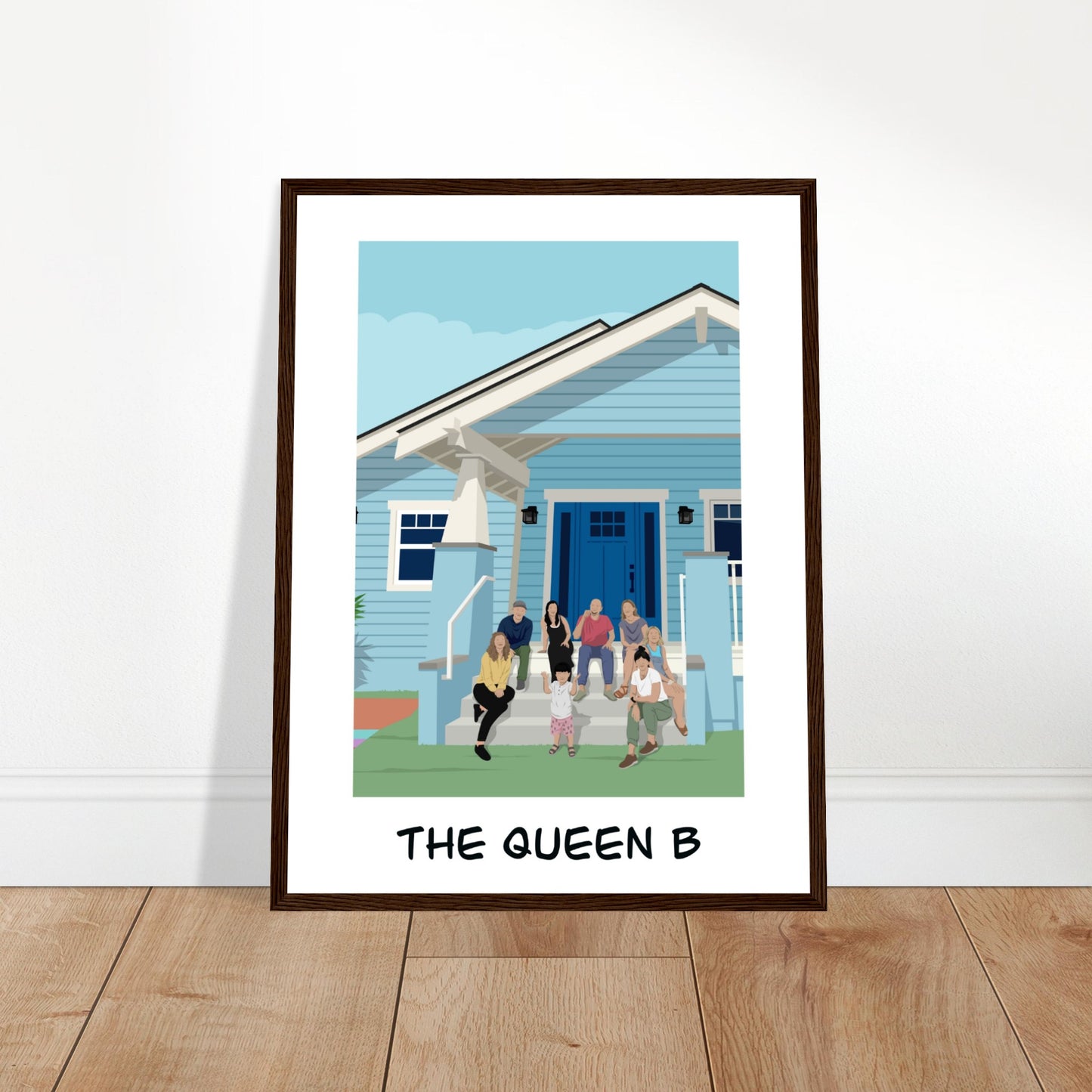 The Queen B - close up /day - Customized Poster (Framed)