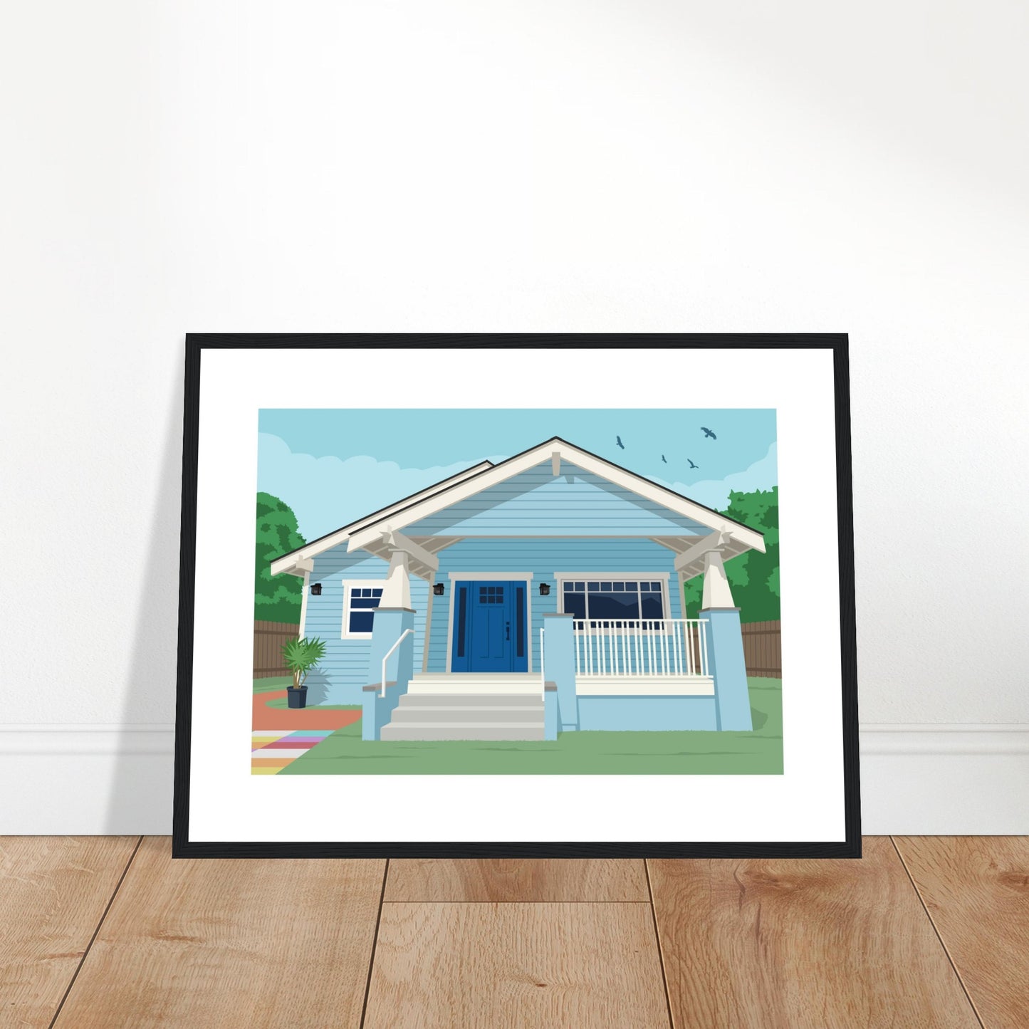 The Queen B's House / day Customized Poster (Framed)