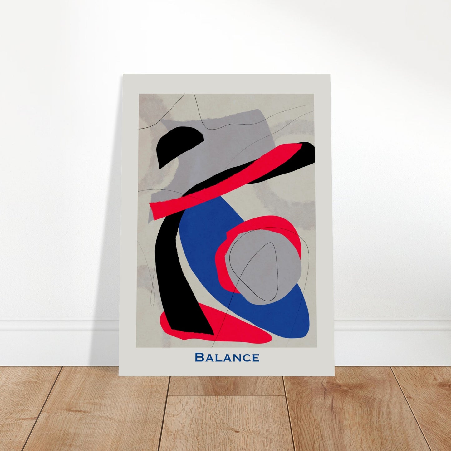 Balance - Abstract Modern Poster
