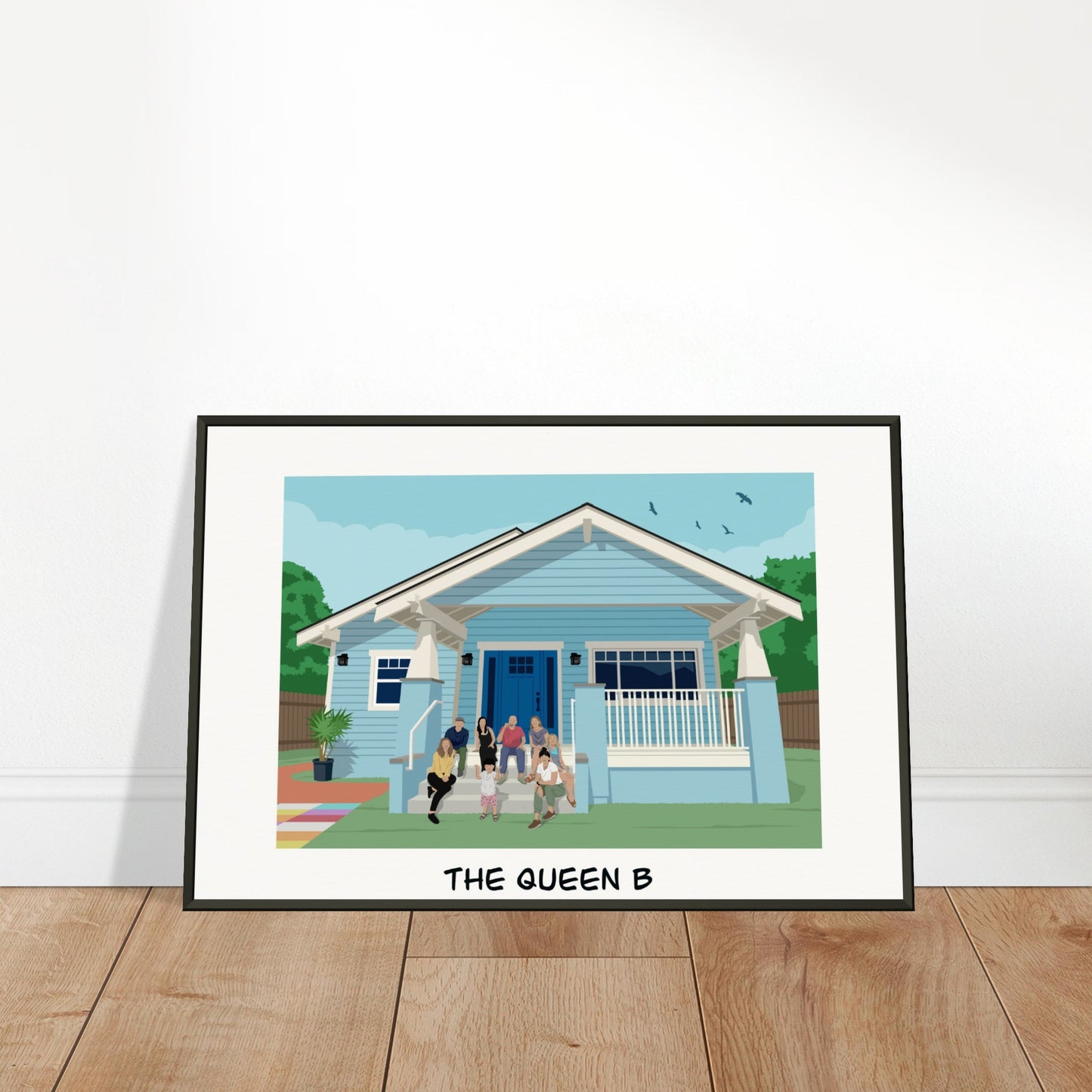 The Queen B House and Group / Day - Customized Poster (Framed)