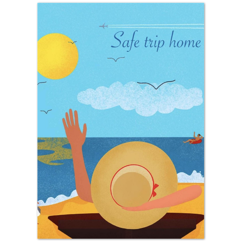 Safe Trip Home Customized Poster ( No Frame )