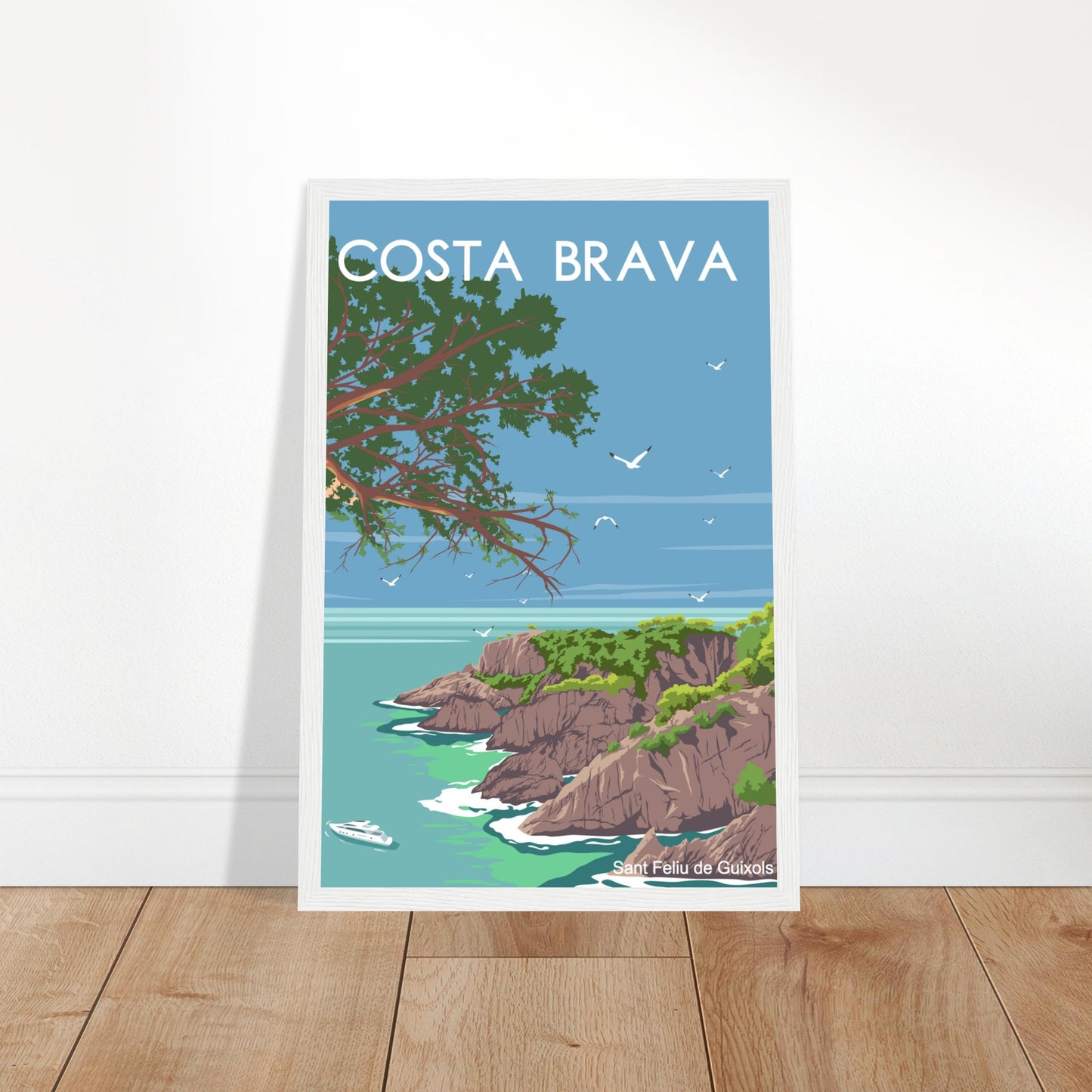 Sant Feliu de Guixols, Spain - Cala d'Ametller Poster