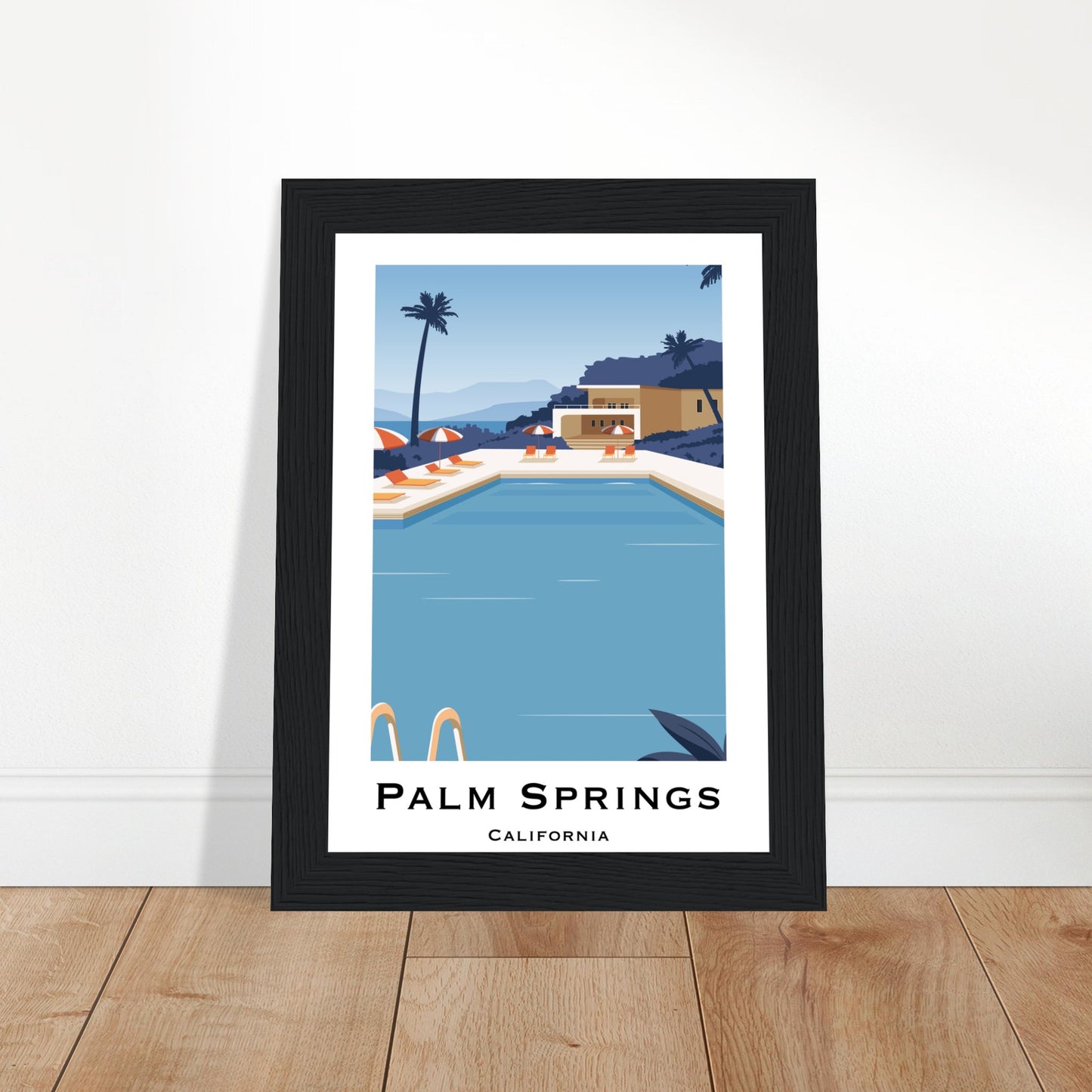 Palm Springs, United States - Pool Views Poster