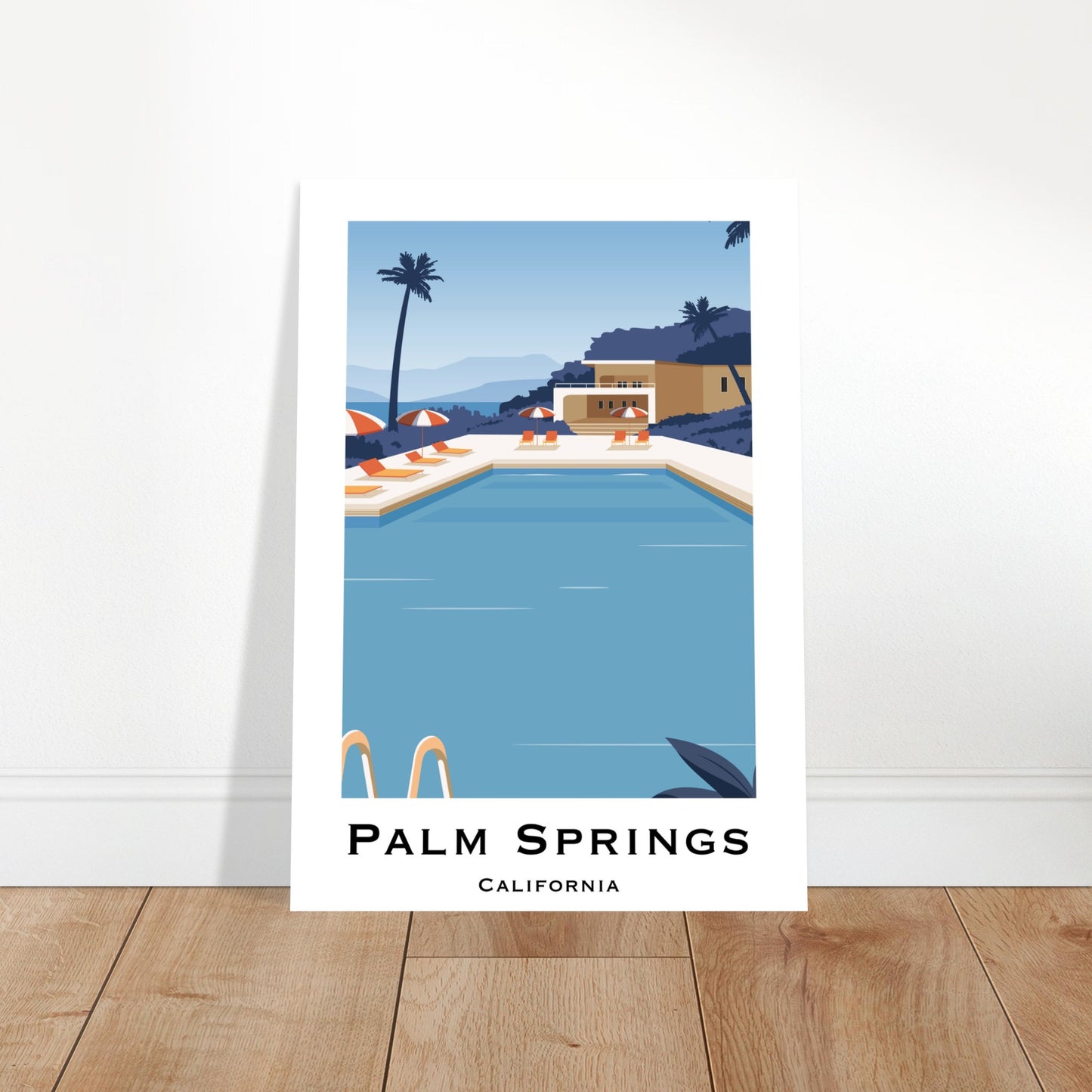 Palm Springs, United States - Pool Views Poster