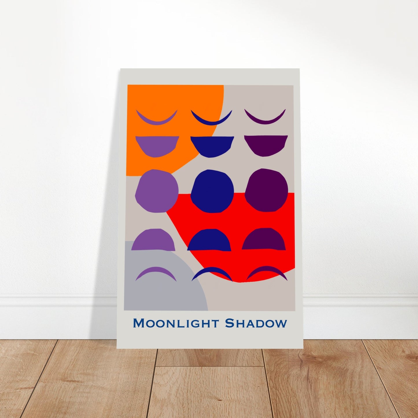 Moonlight Shadow - Abstract Modern -  Poster