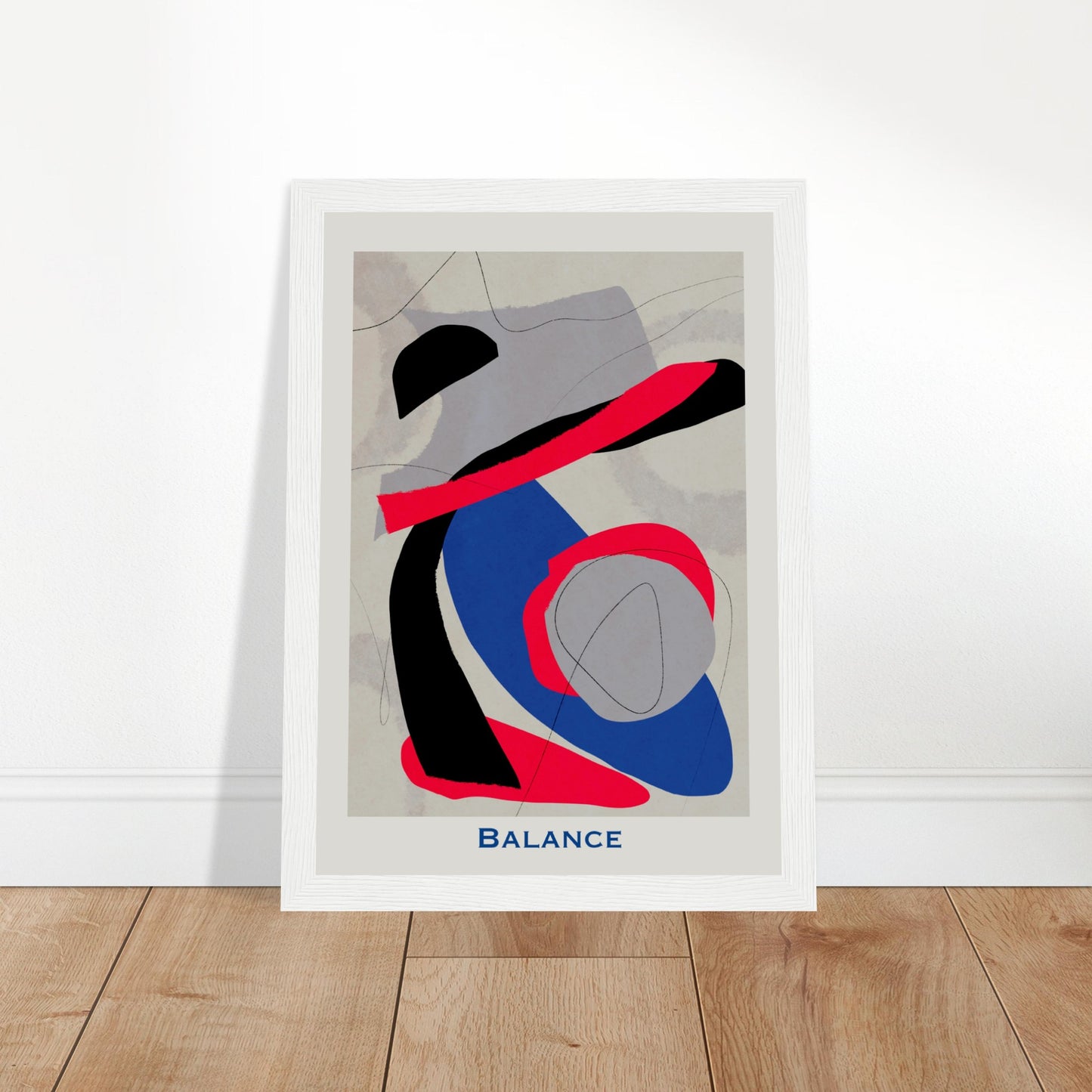 Balance - Abstract Modern Poster