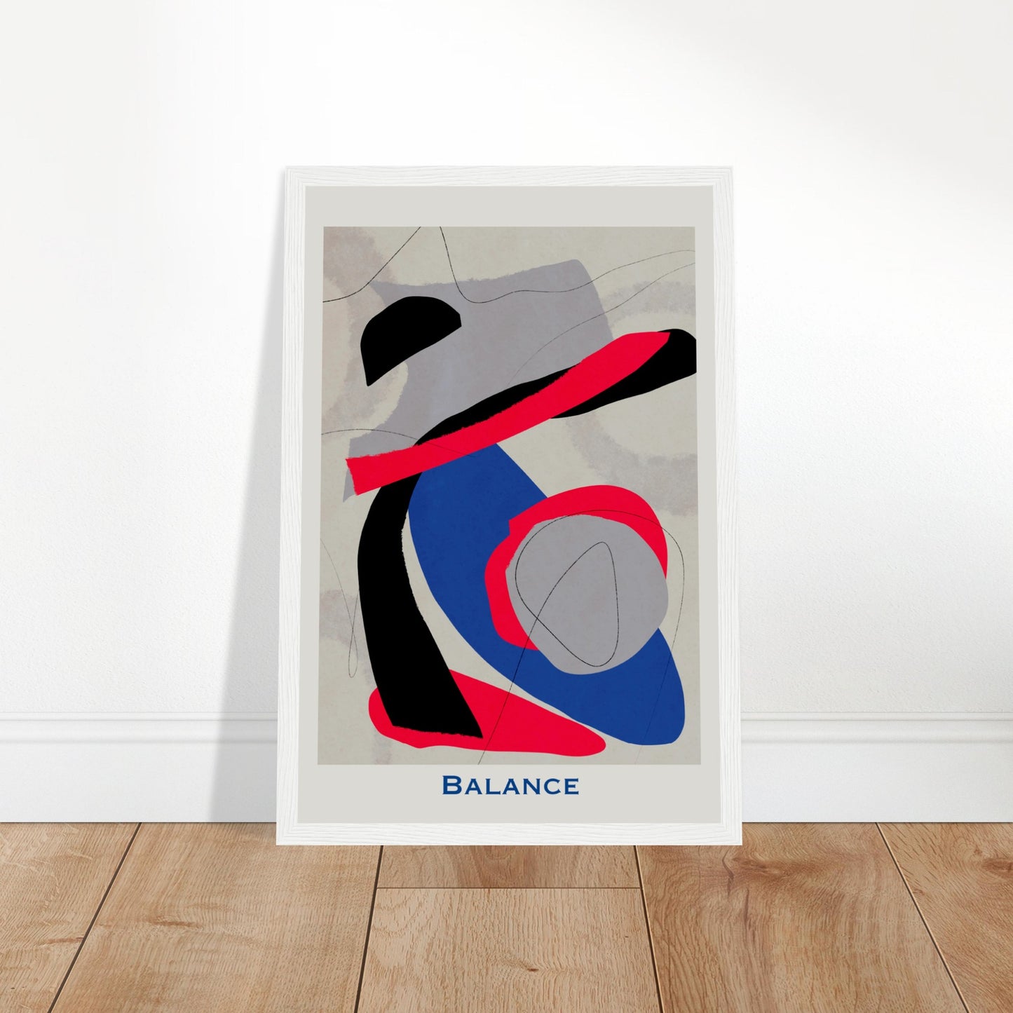 Balance - Abstract Modern Poster