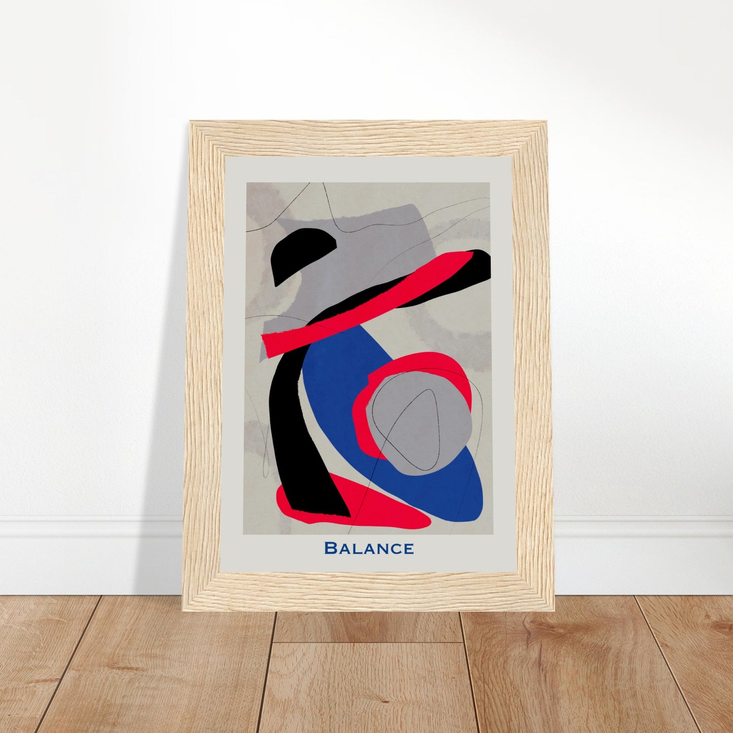 Balance - Abstract Modern Poster