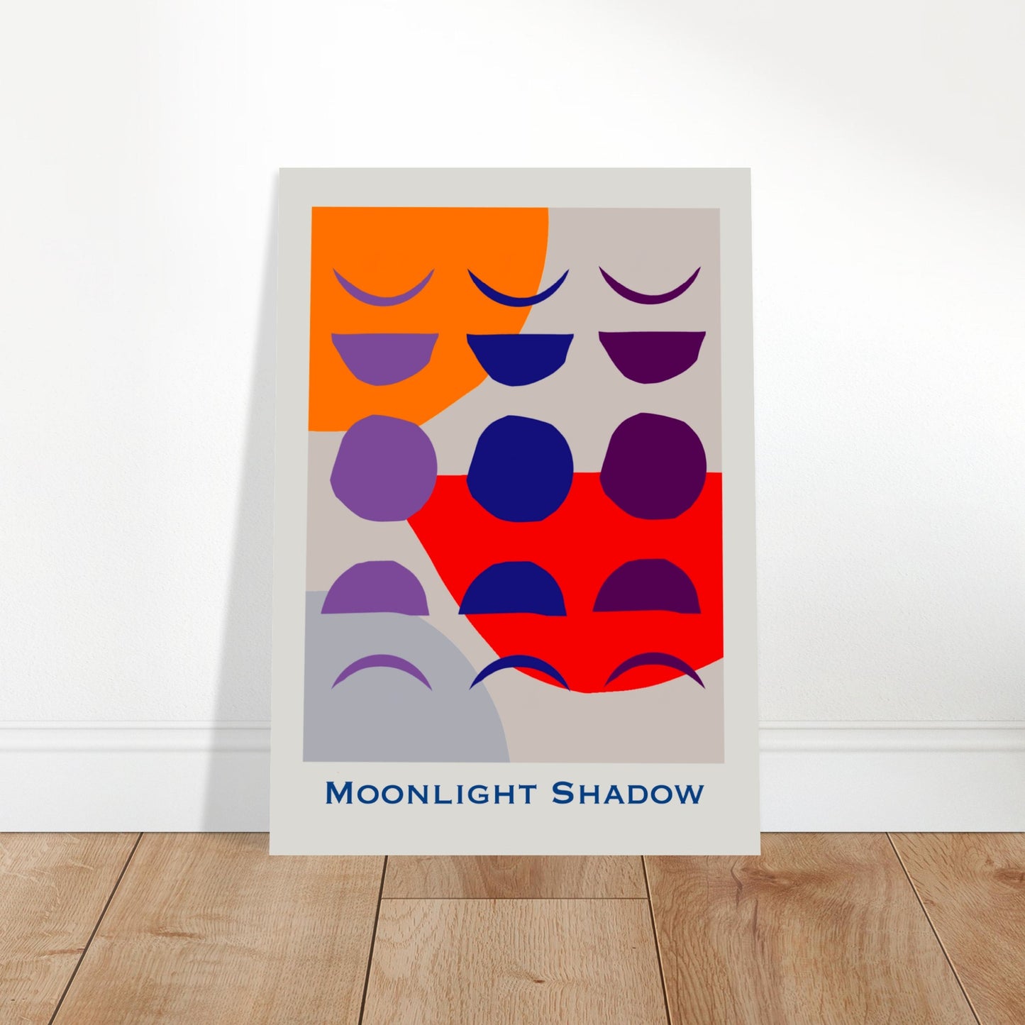 Moonlight Shadow - Abstract Modern -  Poster