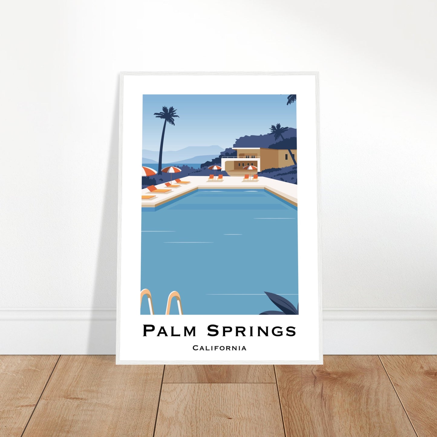 Palm Springs, United States - Pool Views Poster