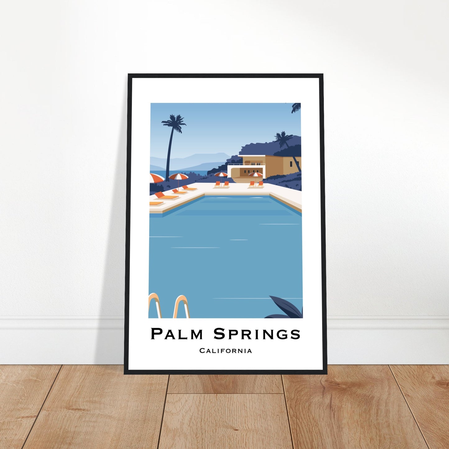 Palm Springs, United States - Pool Views Poster