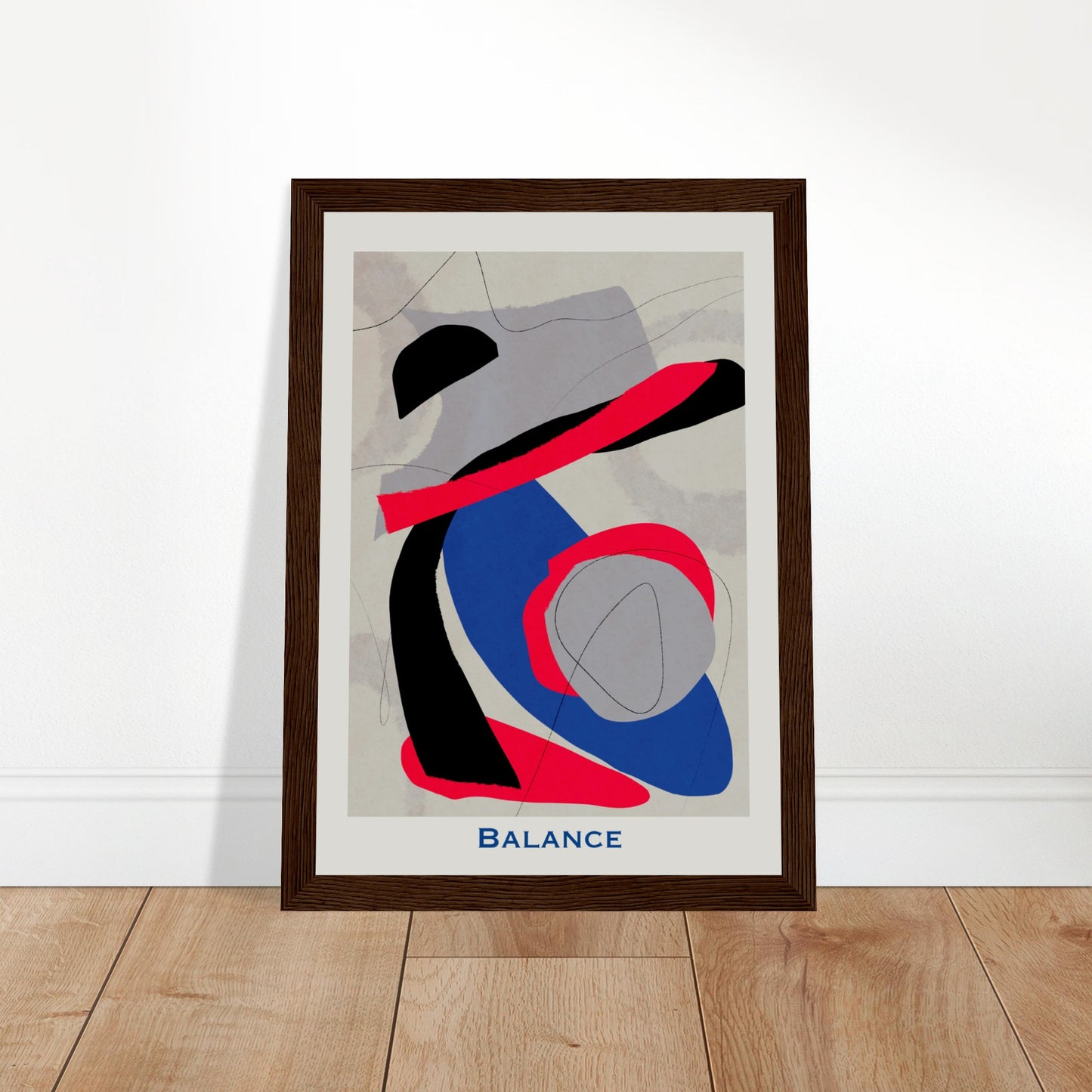 Balance - Abstract Modern Poster
