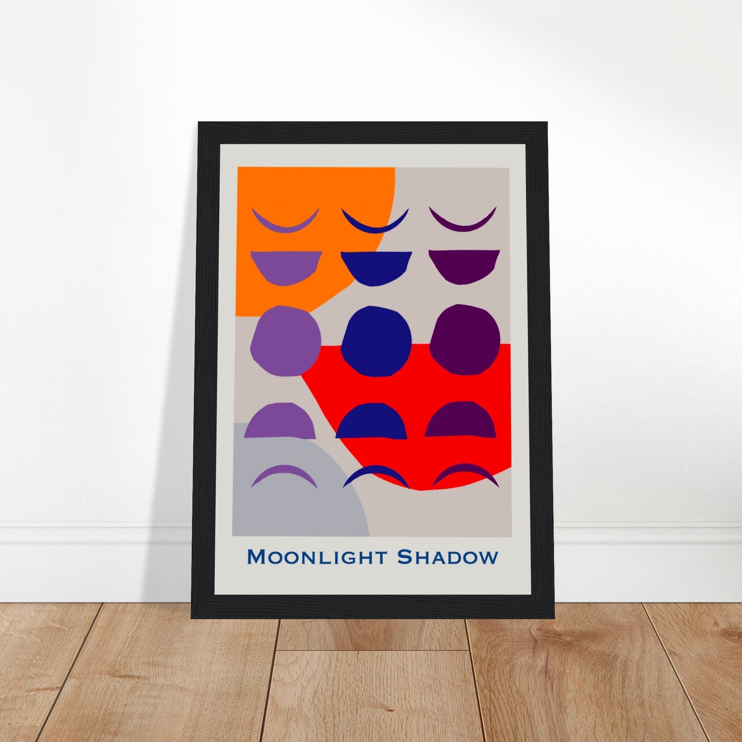 Moonlight Shadow - Abstract Modern -  Poster