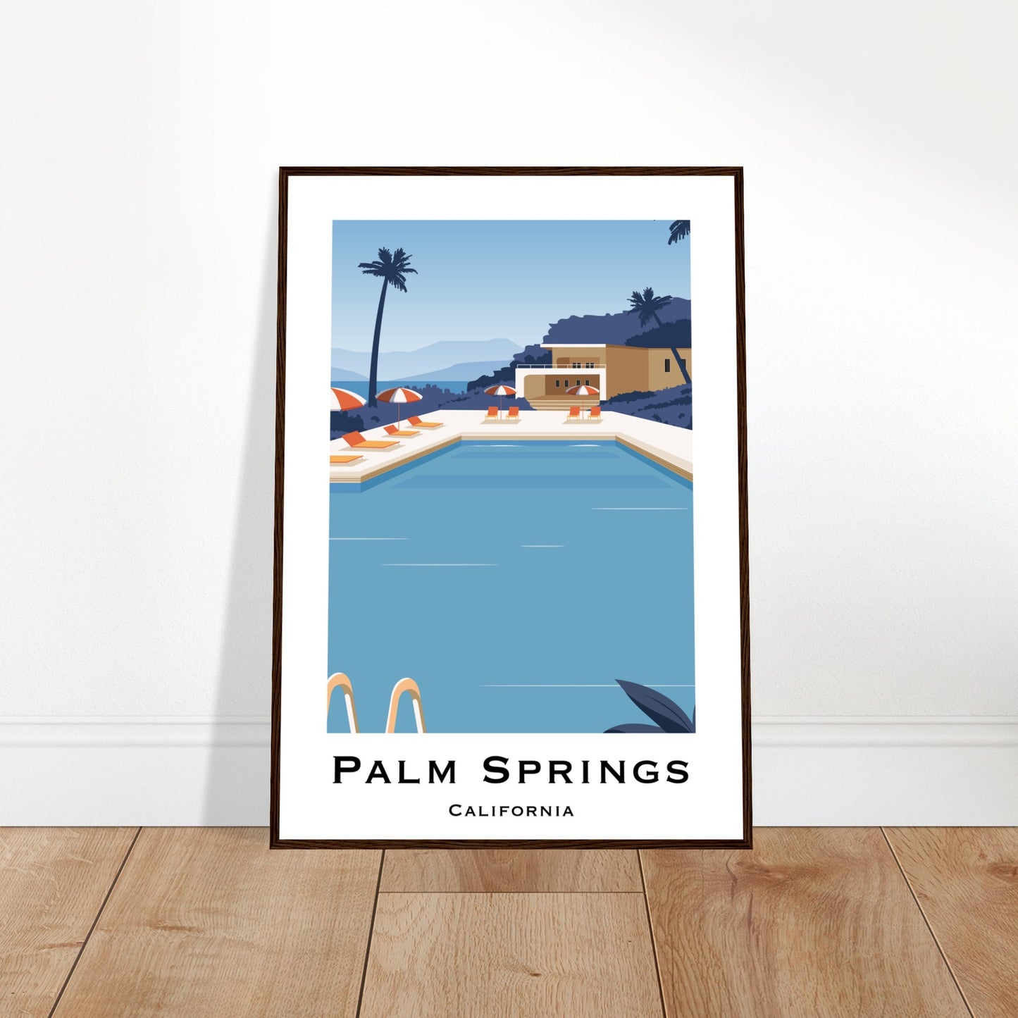 Palm Springs, United States - Pool Views Poster
