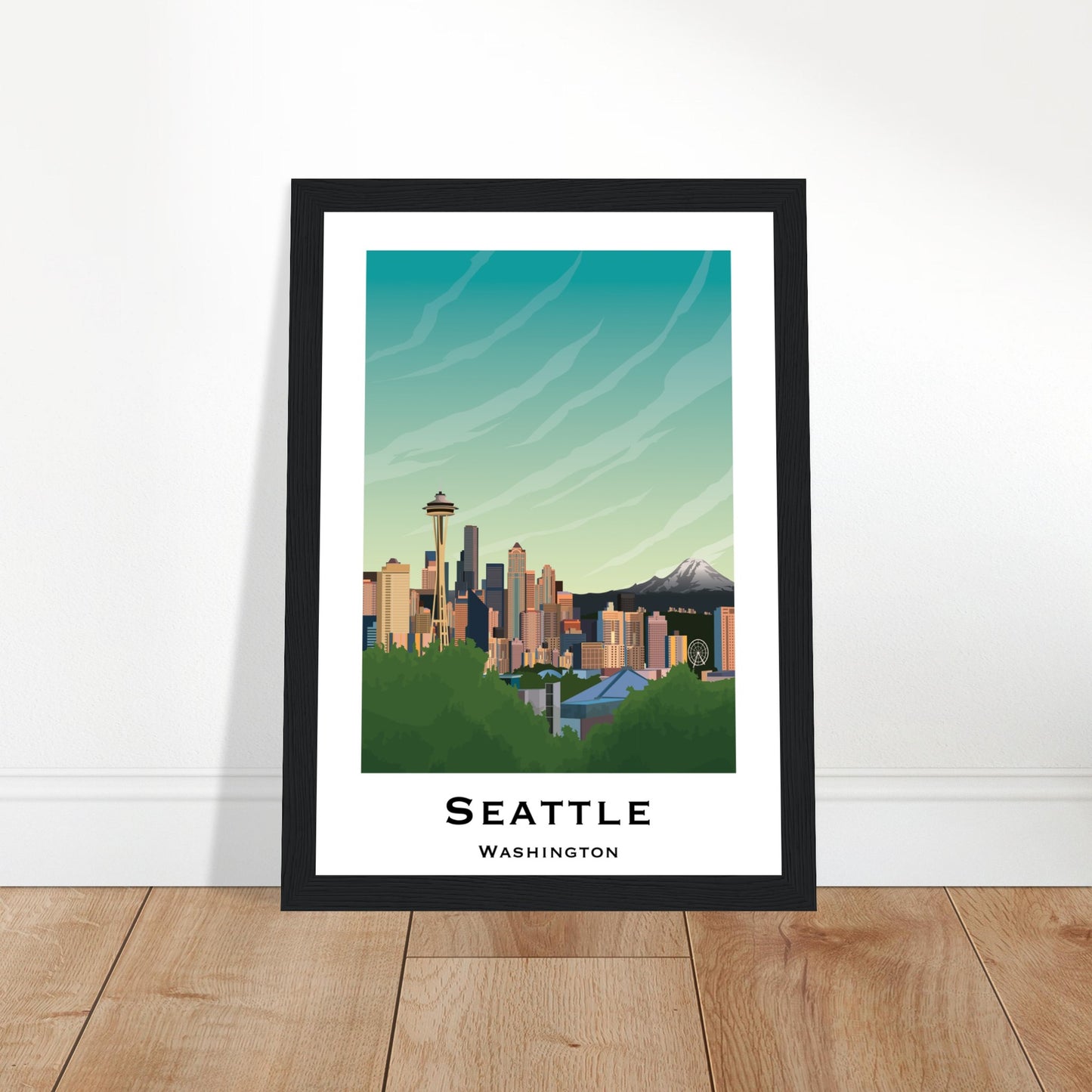 Seattle, United States - Space Needle Skyline Poster