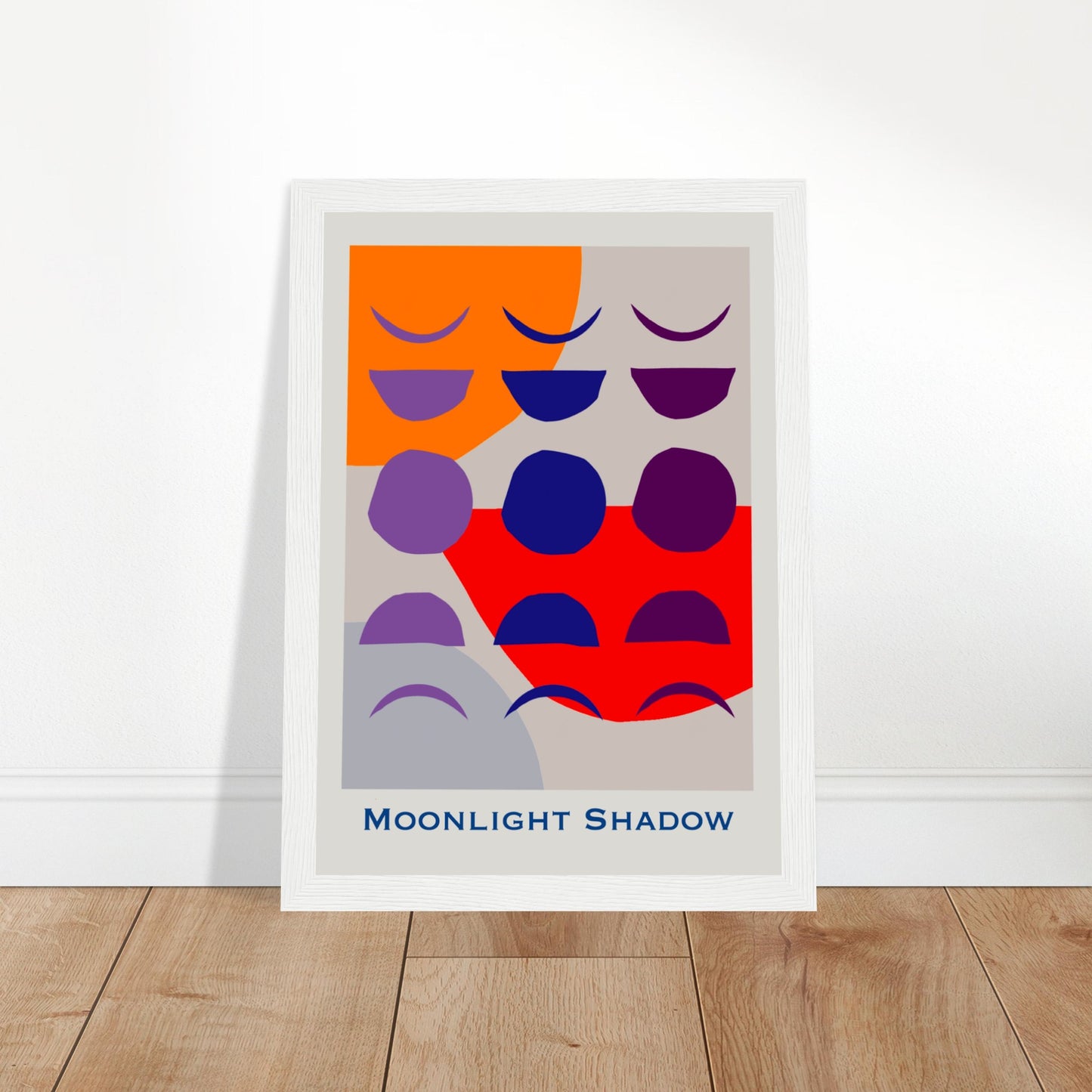 Moonlight Shadow - Abstract Modern -  Poster