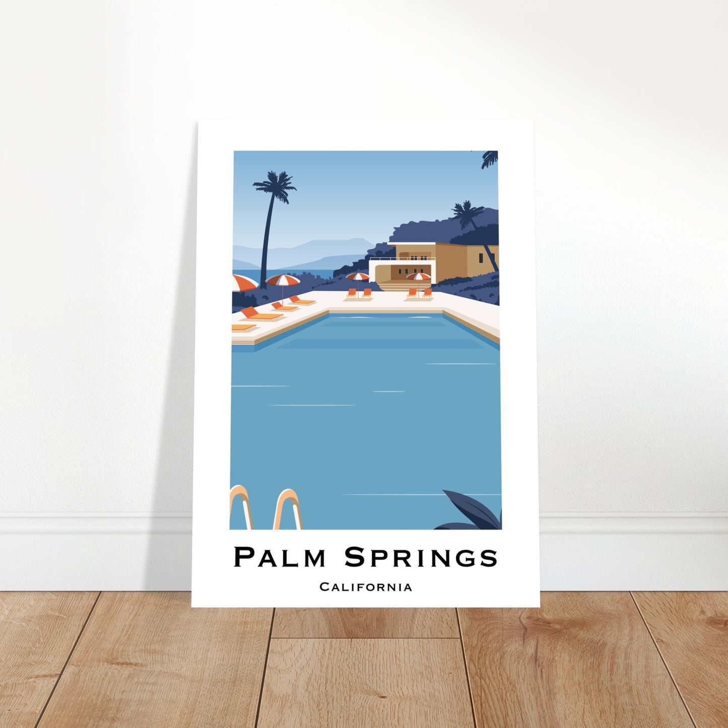 Palm Springs, United States - Pool Views Poster