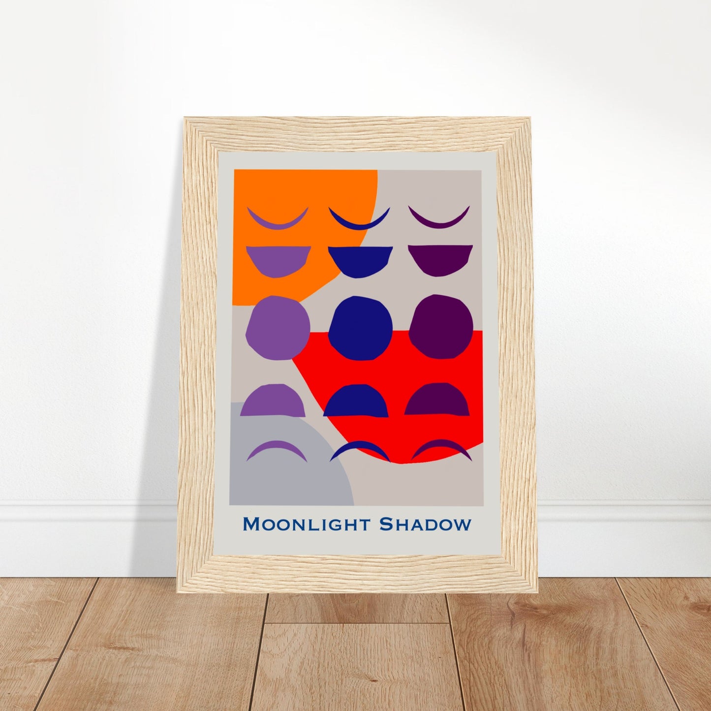 Moonlight Shadow - Abstract Modern -  Poster