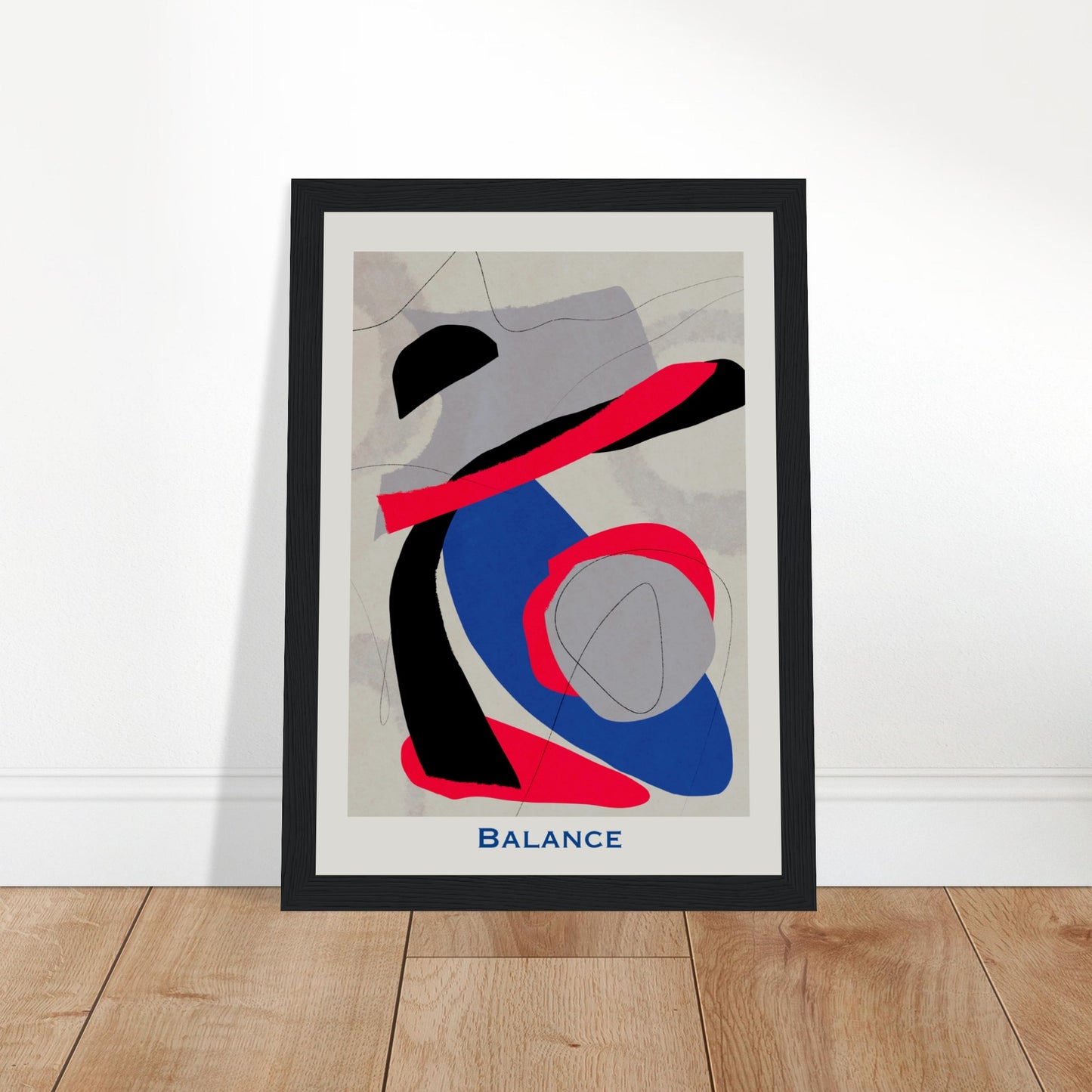 Balance - Abstract Modern Poster