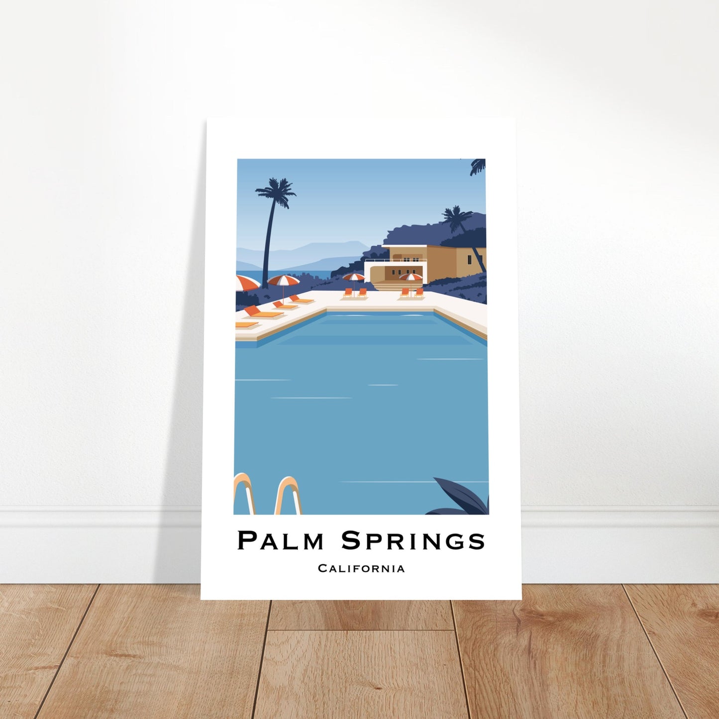Palm Springs, United States - Pool Views Poster