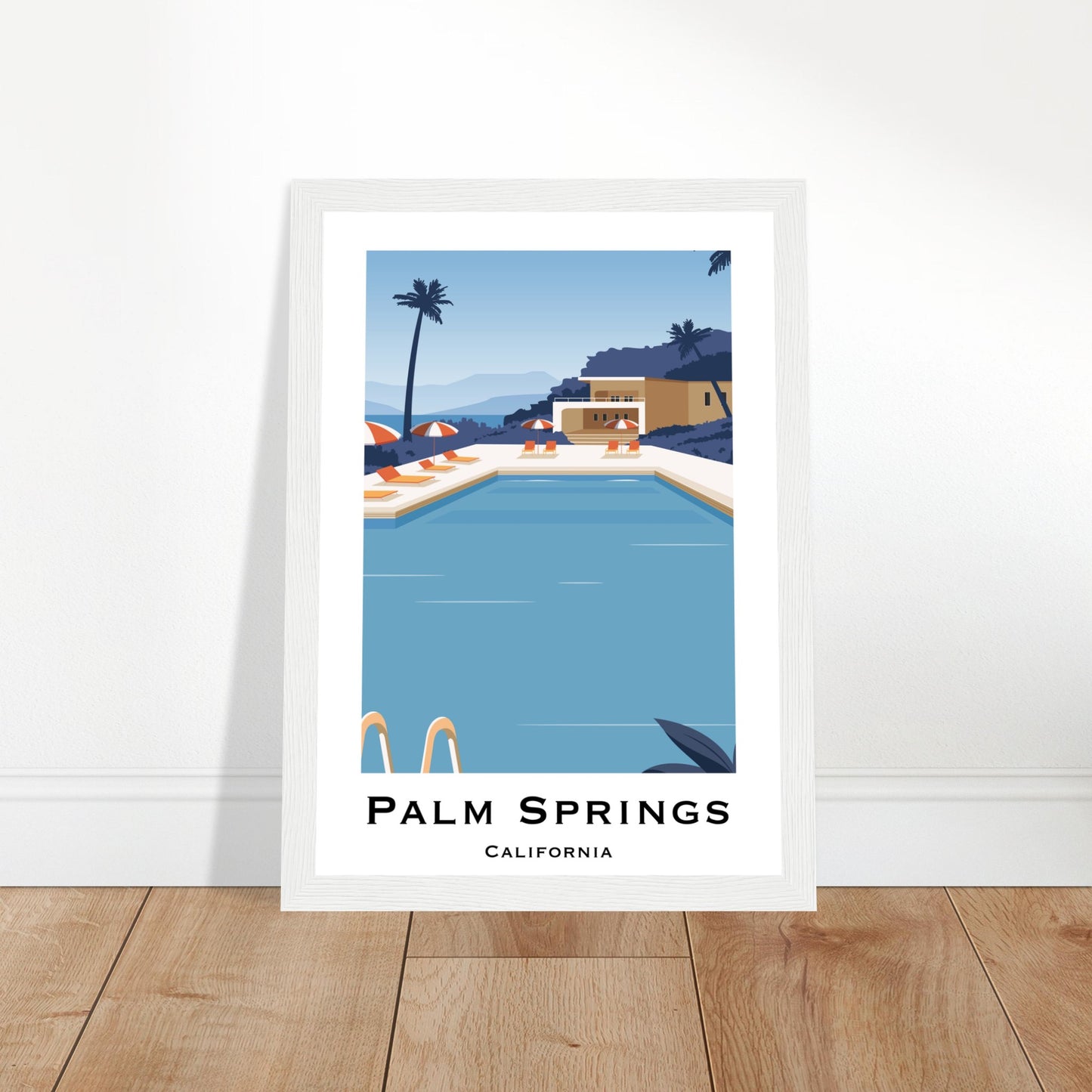 Palm Springs, United States - Pool Views Poster