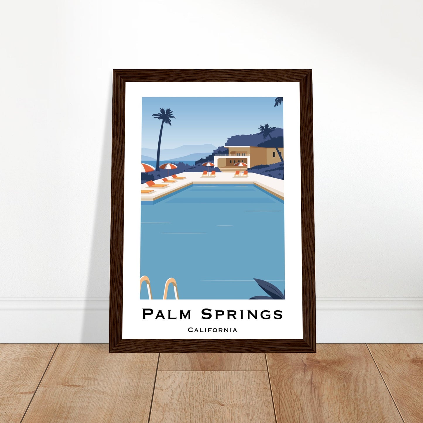 Palm Springs, United States - Pool Views Poster