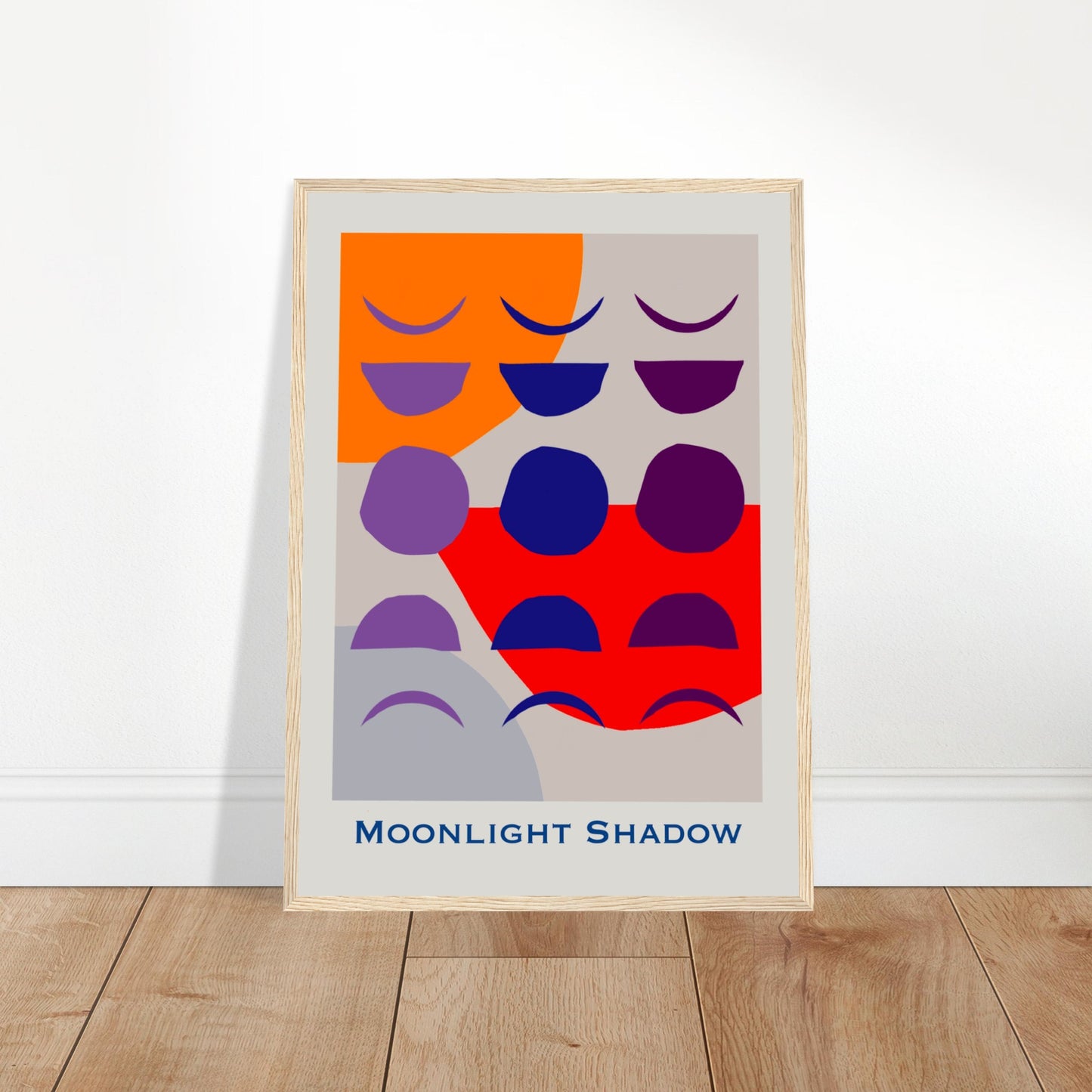 Moonlight Shadow - Abstract Modern -  Poster