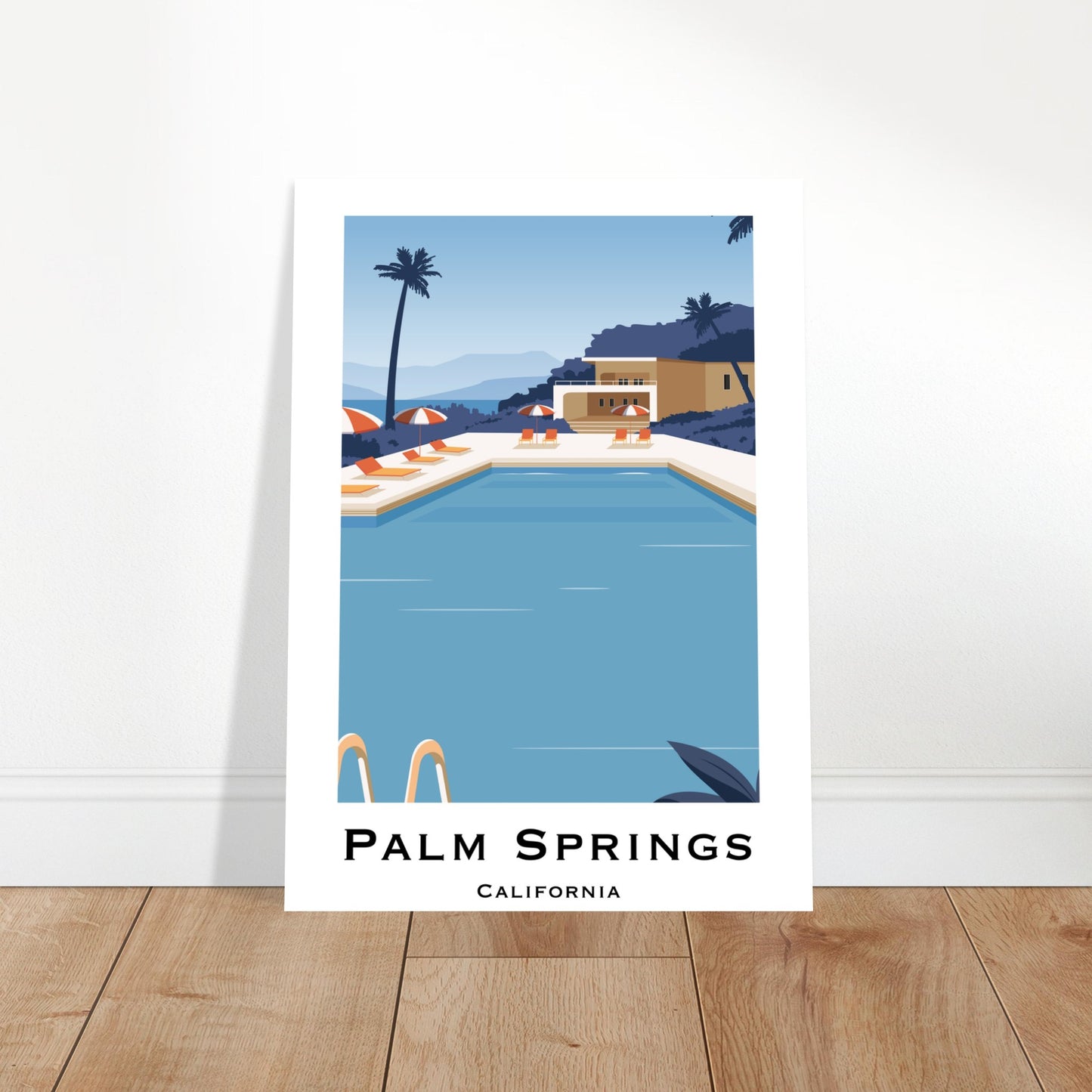 Palm Springs, United States - Pool Views Poster