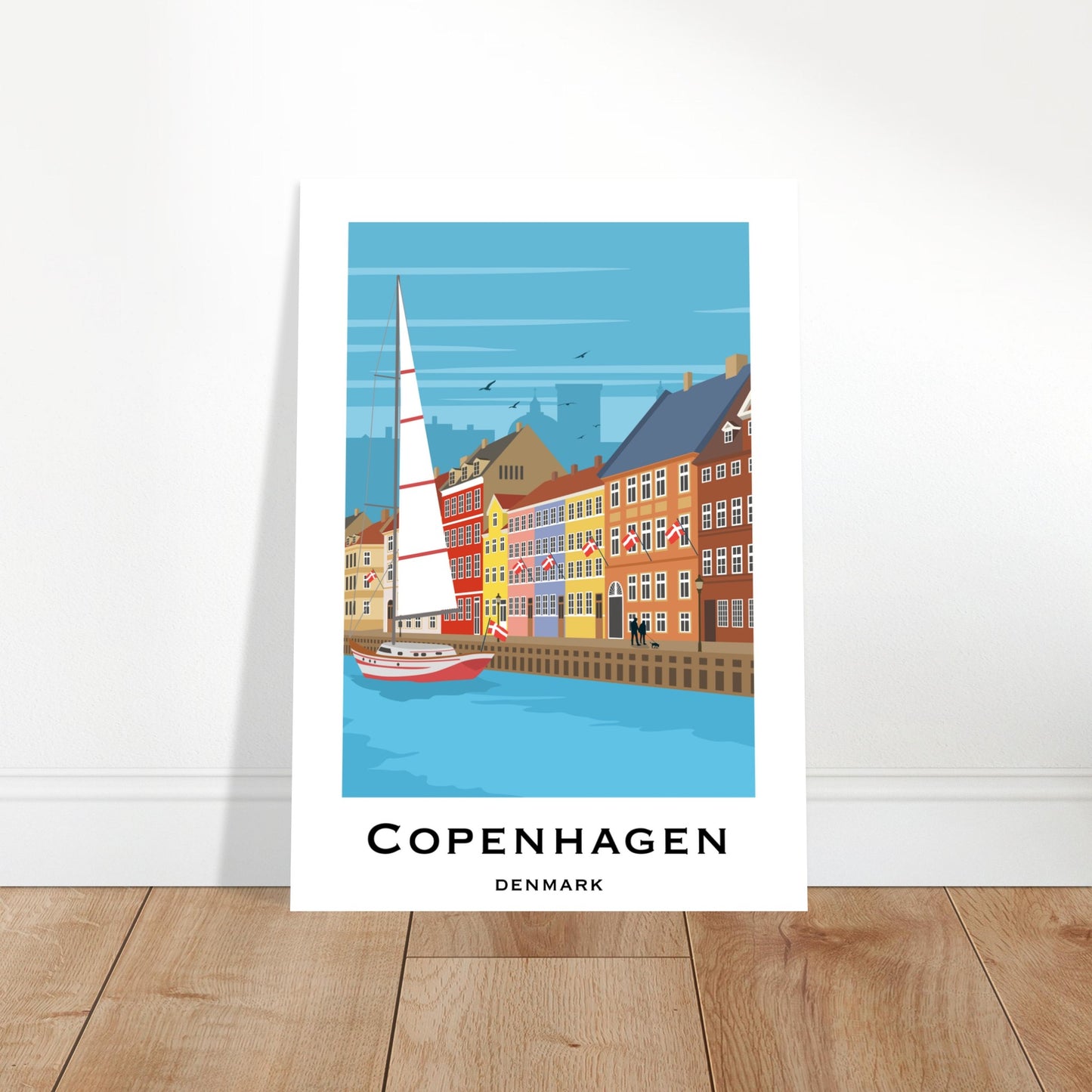 Copenhagen, Denmark - Nyhavn Poster