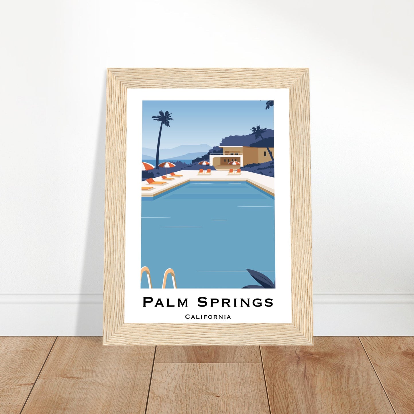 Palm Springs, United States - Pool Views Poster