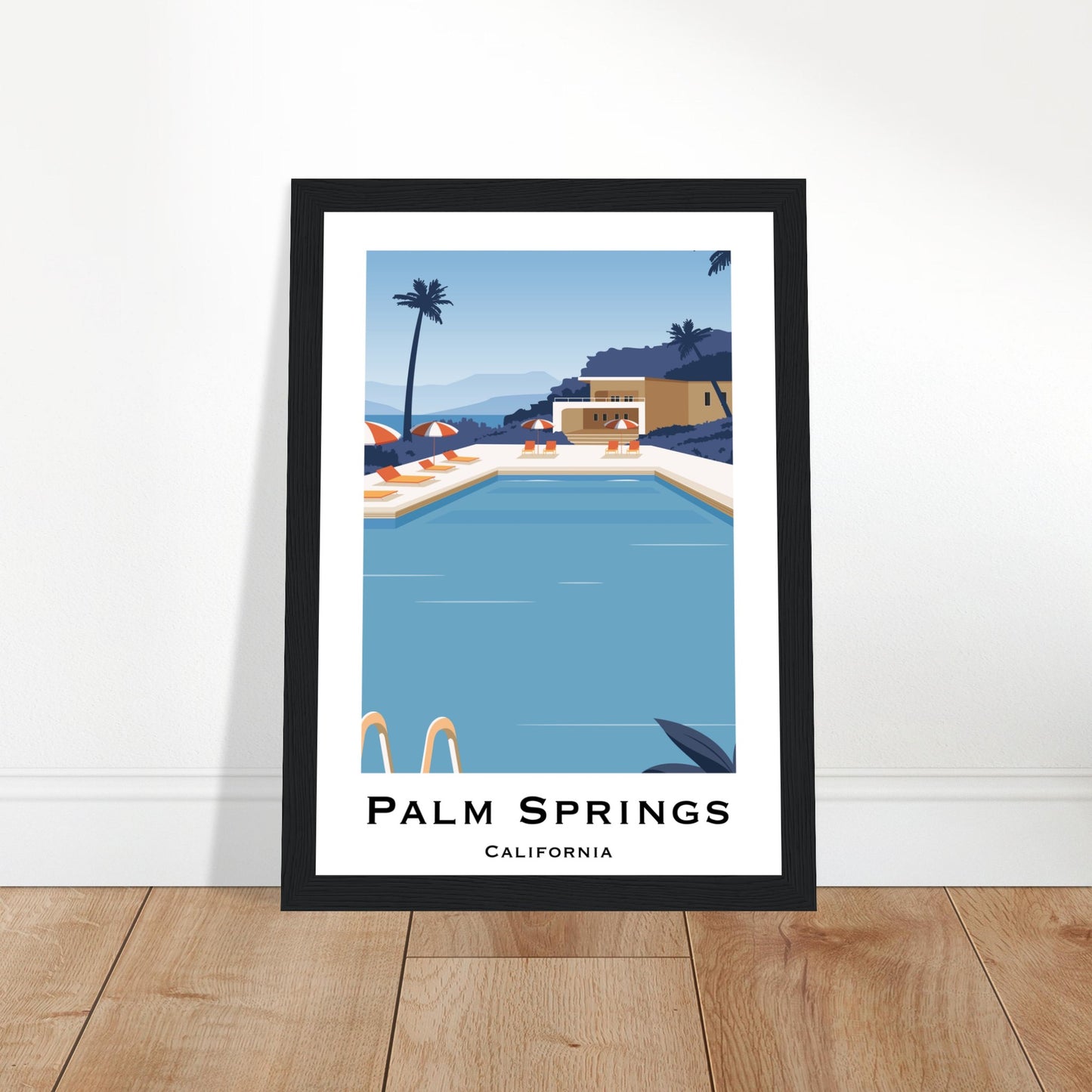 Palm Springs, United States - Pool Views Poster