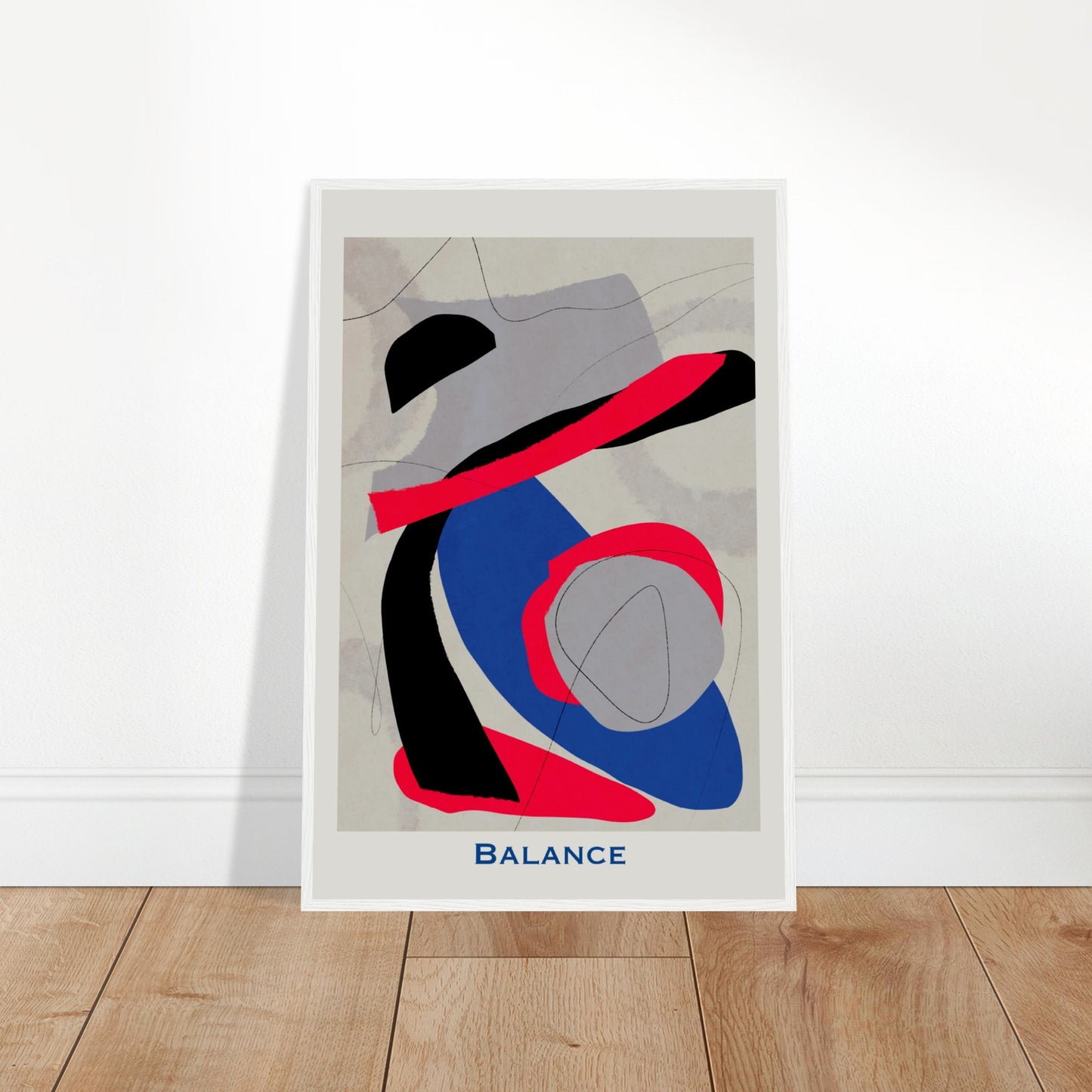 Balance - Abstract Modern Poster