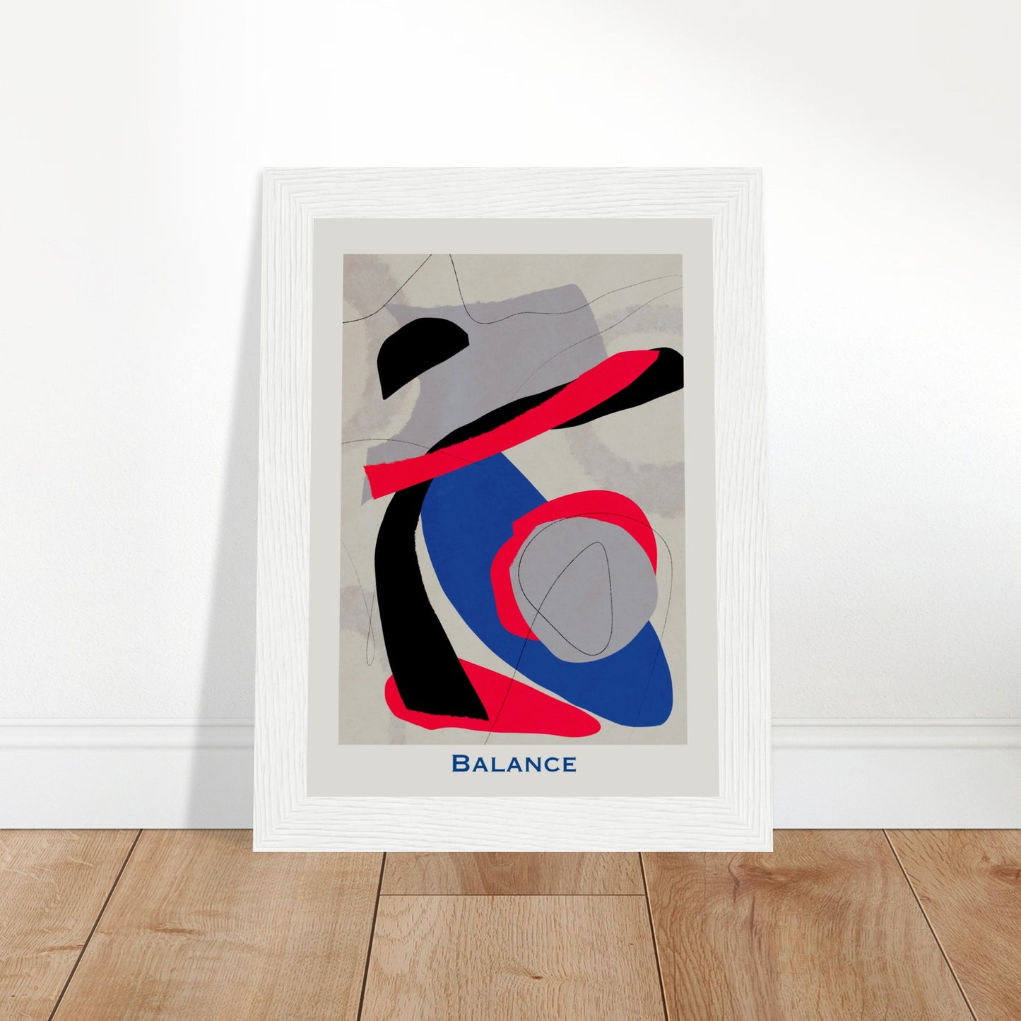 Balance - Abstract Modern Poster