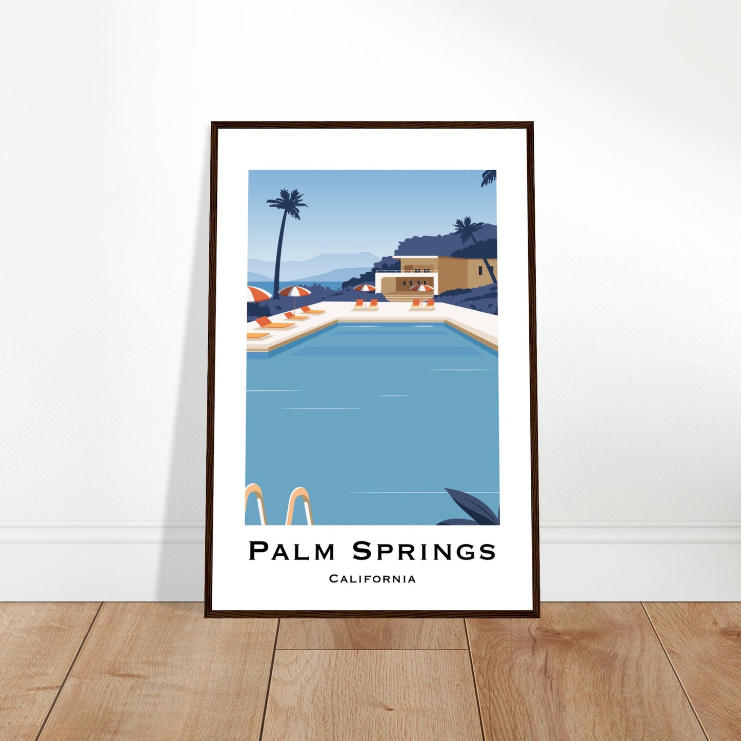 Palm Springs, United States - Pool Views Poster