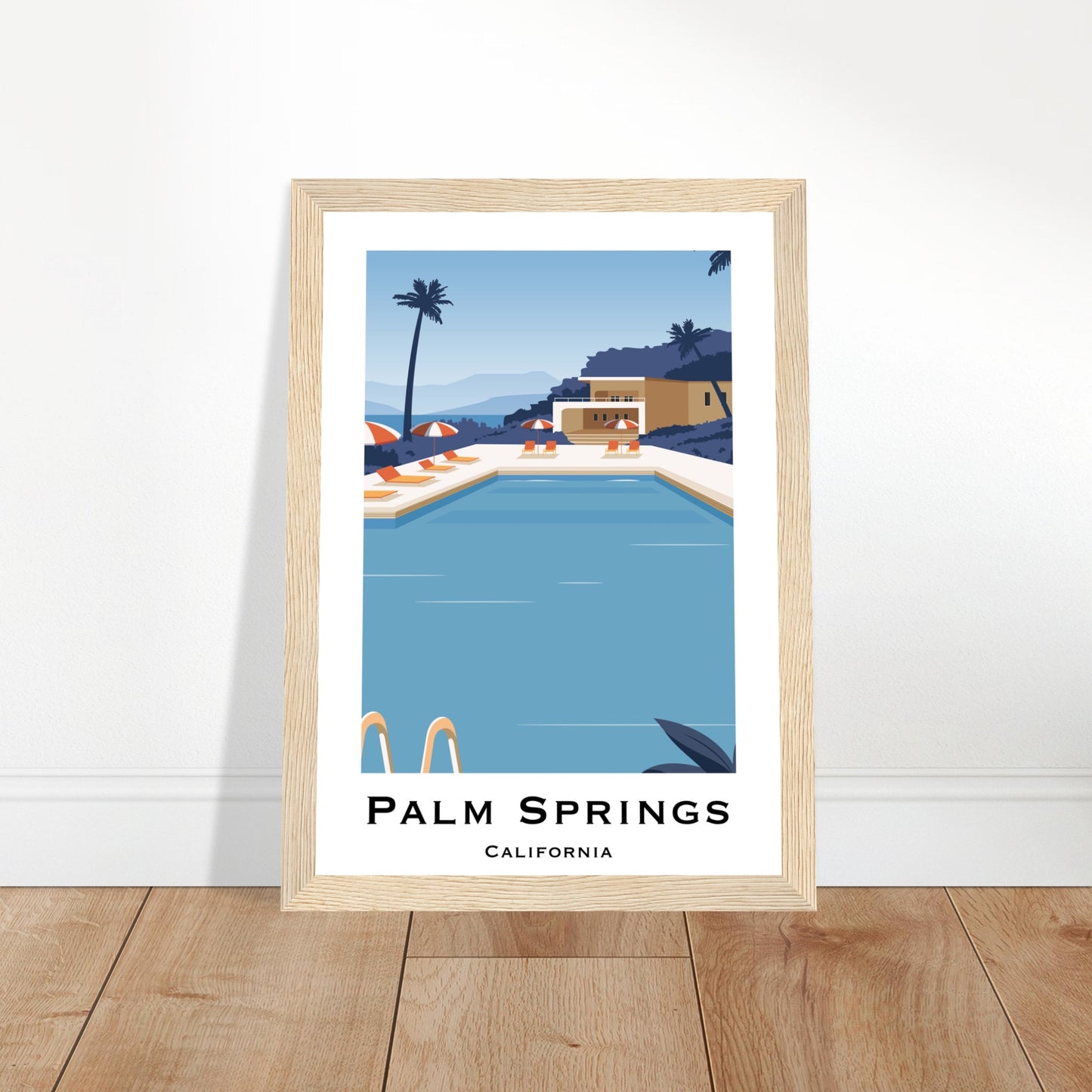 Palm Springs, United States - Pool Views Poster
