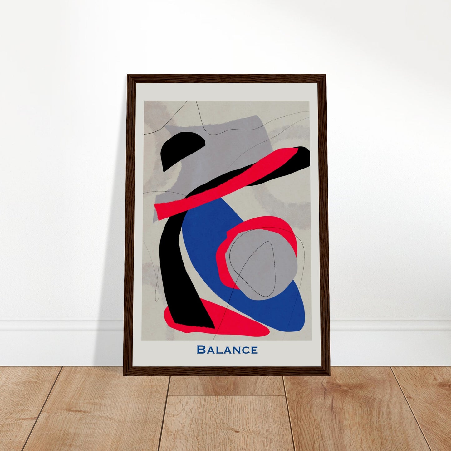 Balance - Abstract Modern Poster
