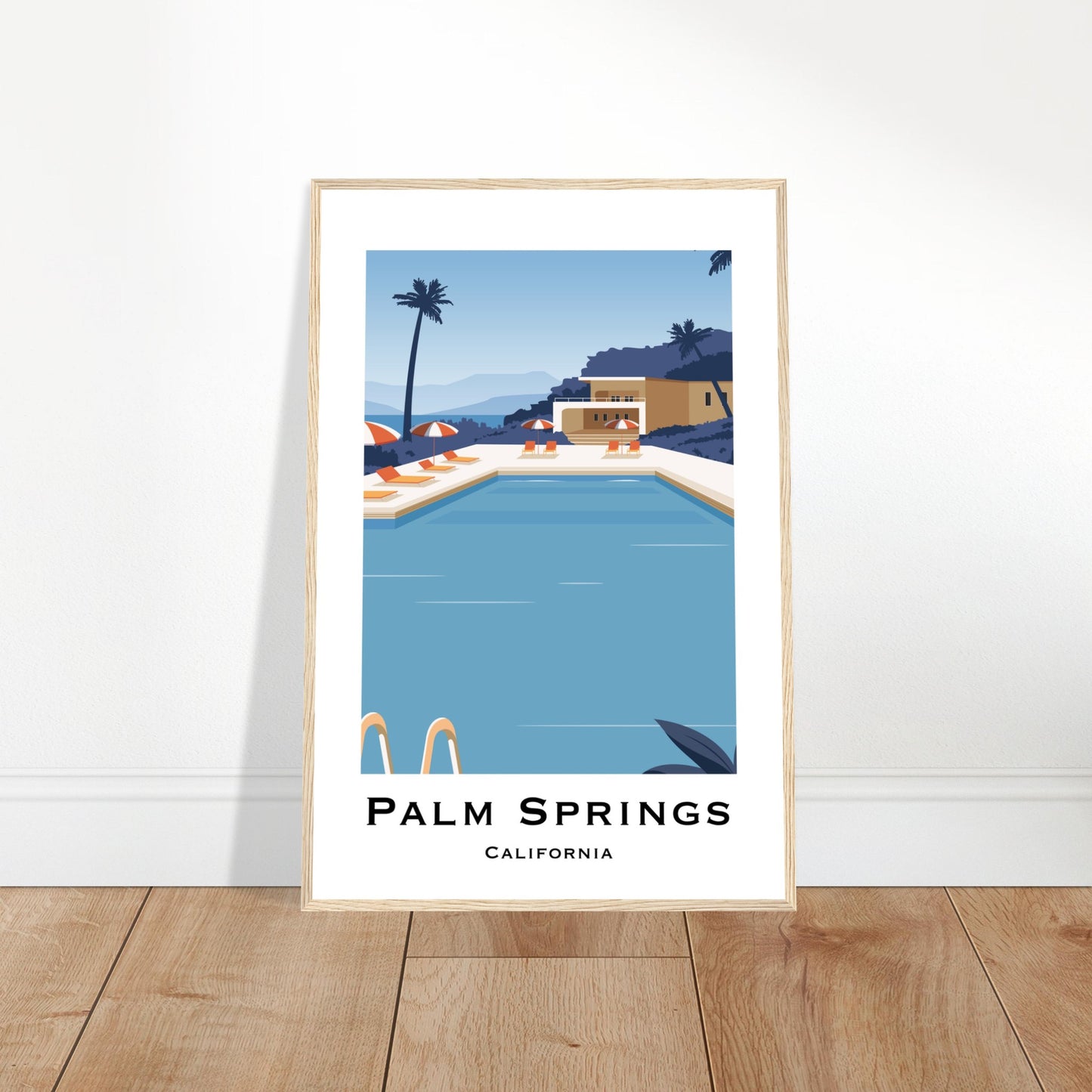 Palm Springs, United States - Pool Views Poster