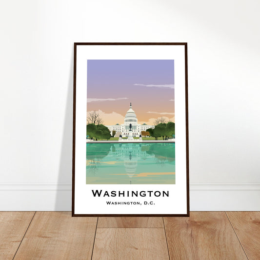 Washington - Capitol Hill - Gallery Collection - Poster
