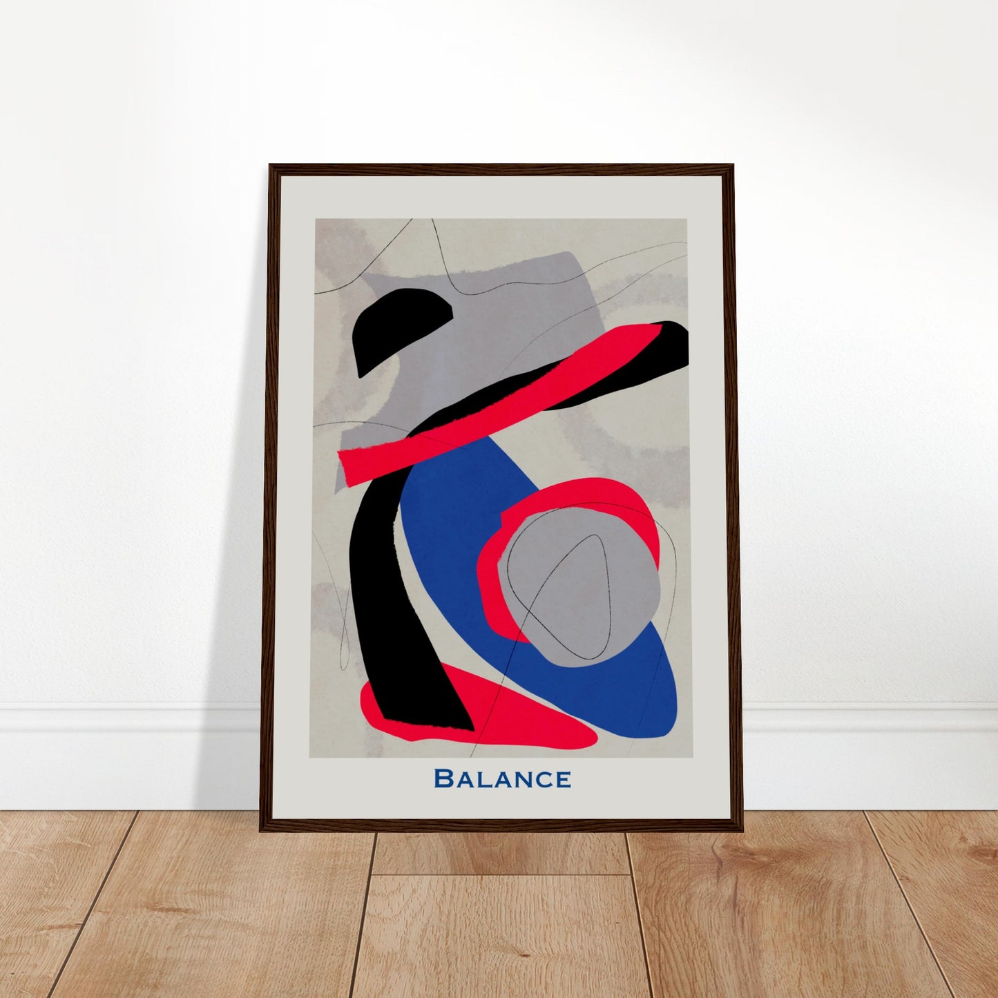 Balance - Abstract Modern Poster