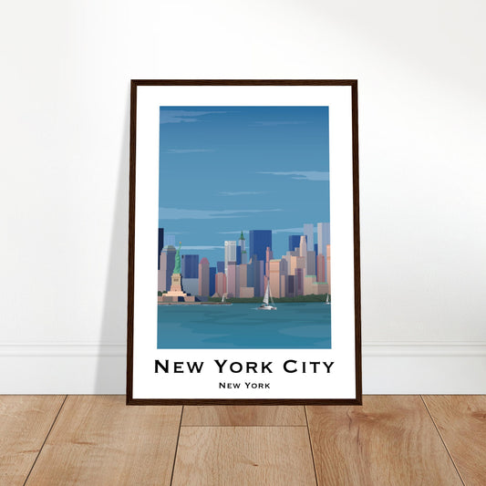 New York City, United States - Skyline city Poster