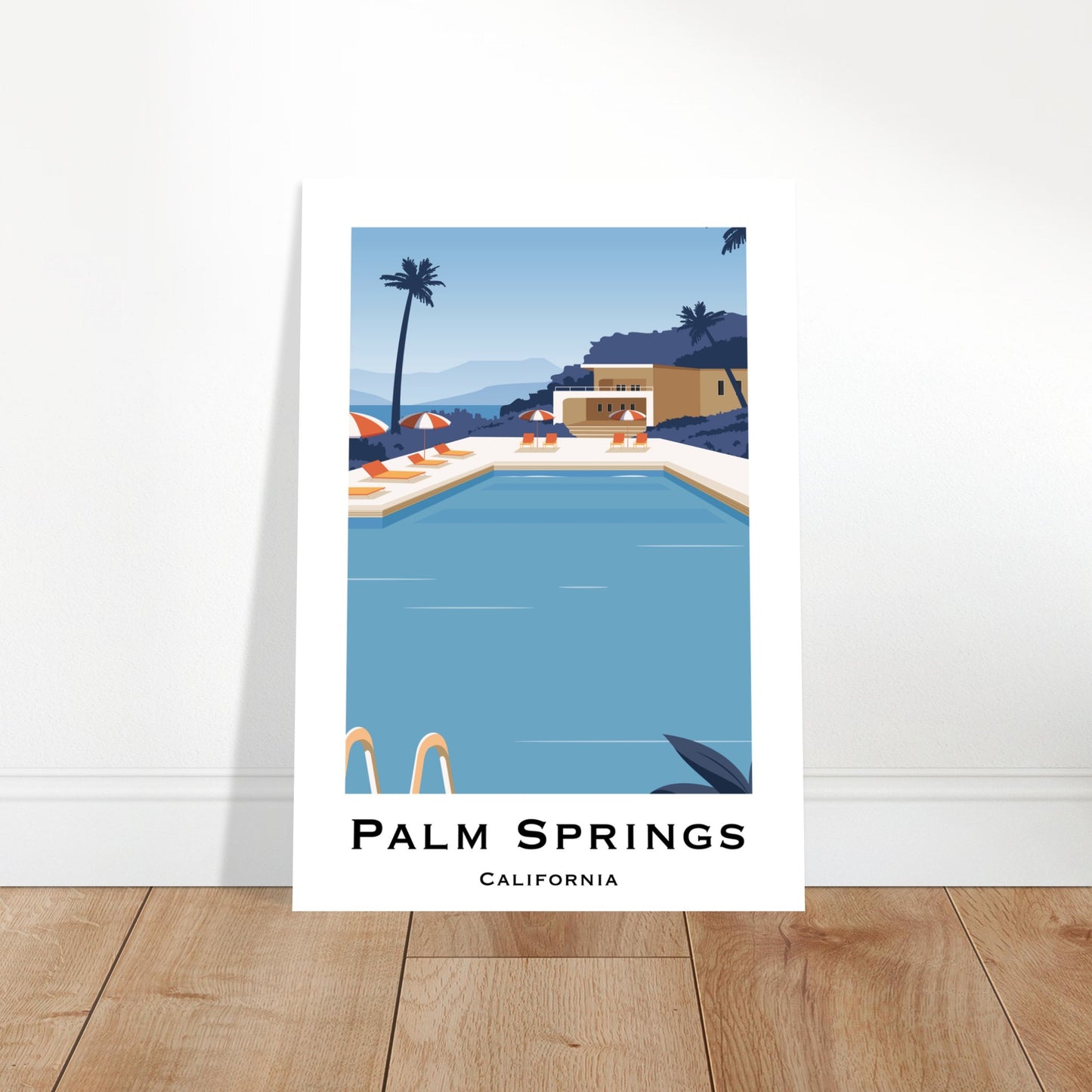 Palm Springs, United States - Pool Views Poster