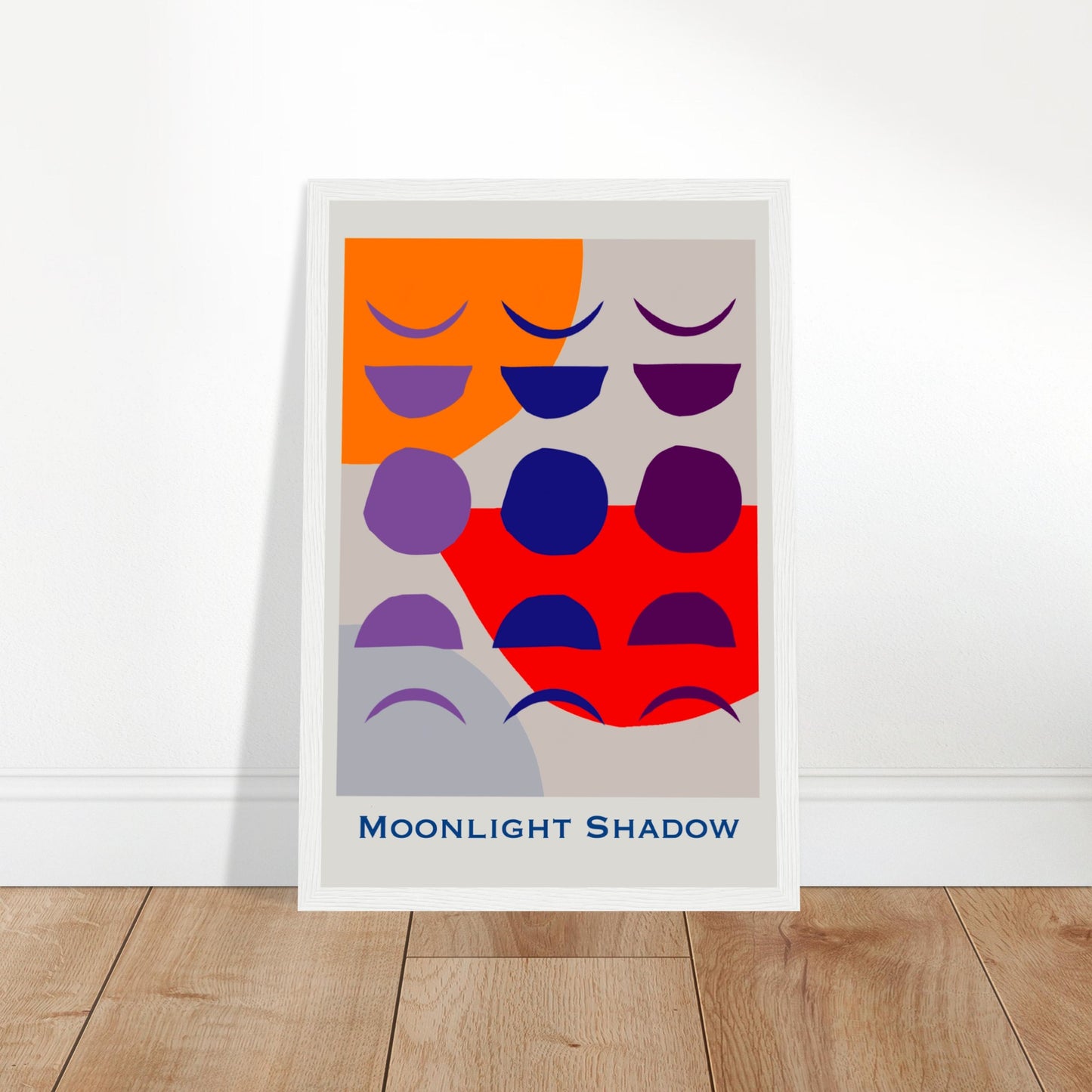 Moonlight Shadow - Abstract Modern -  Poster