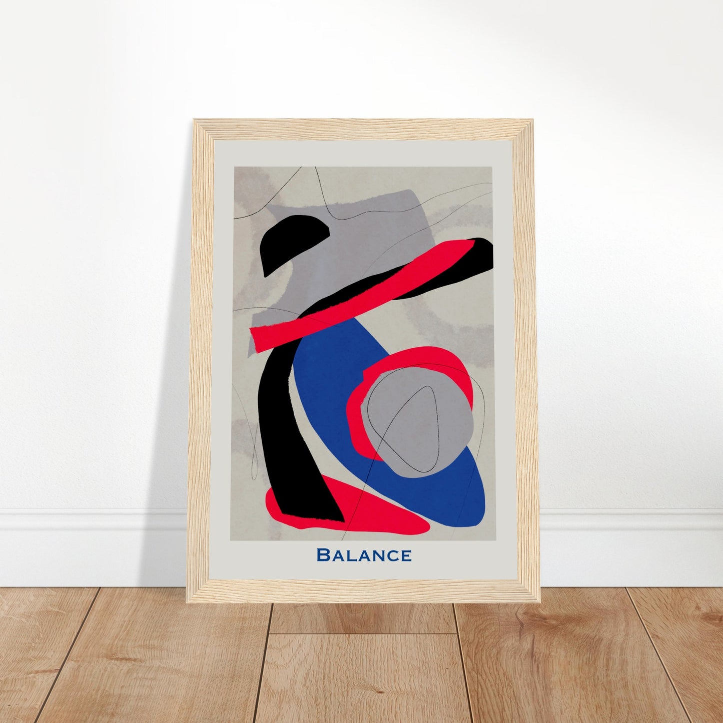 Balance - Abstract Modern Poster