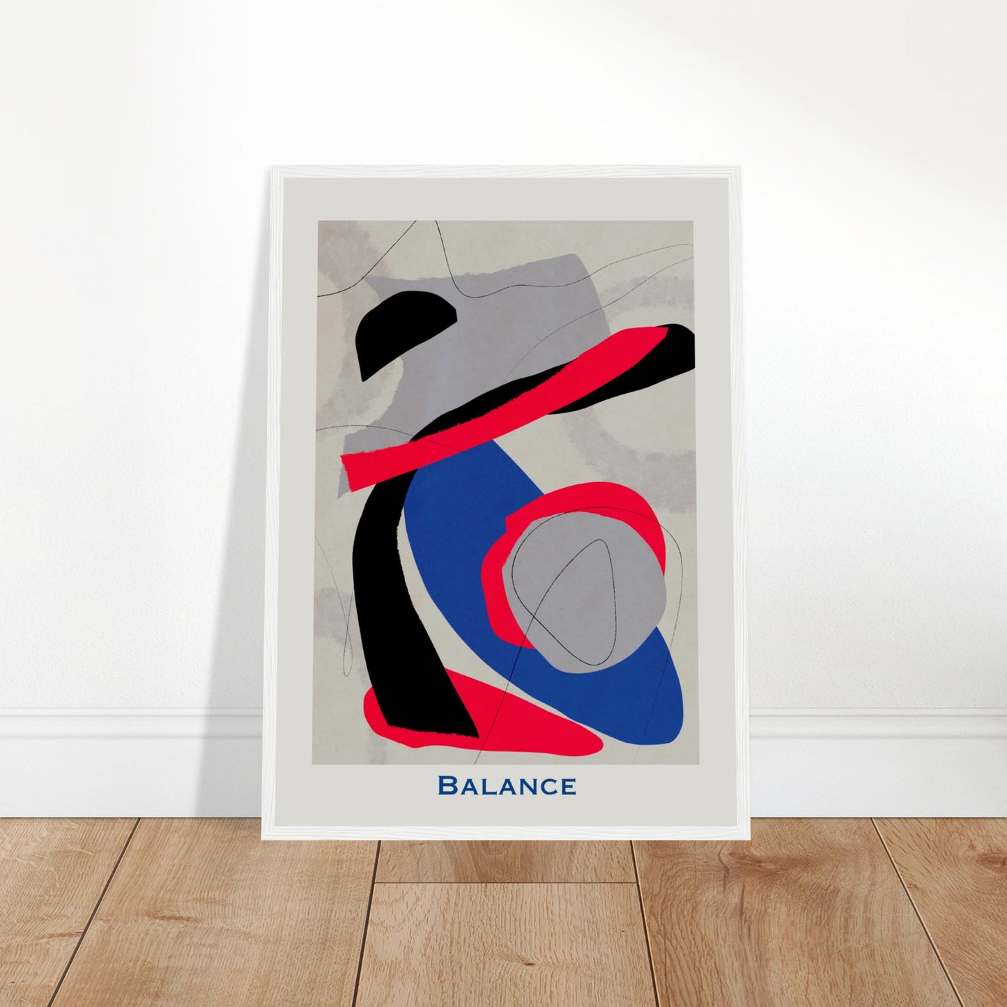 Balance - Abstract Modern Poster