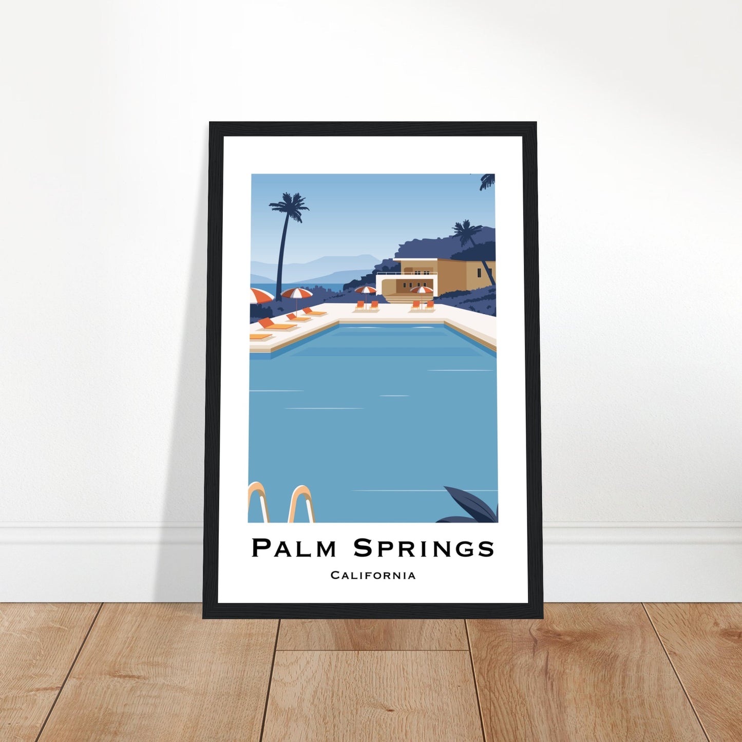 Palm Springs, United States - Pool Views Poster