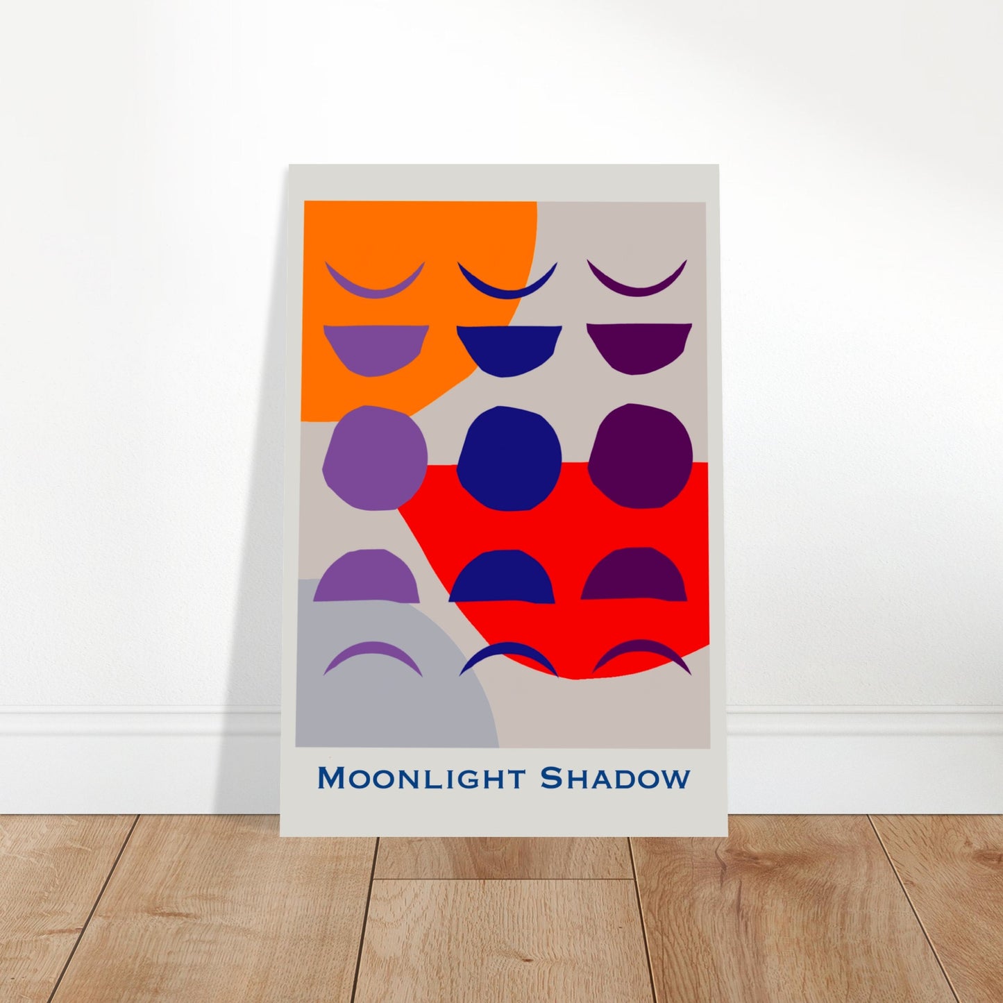 Moonlight Shadow - Abstract Modern -  Poster