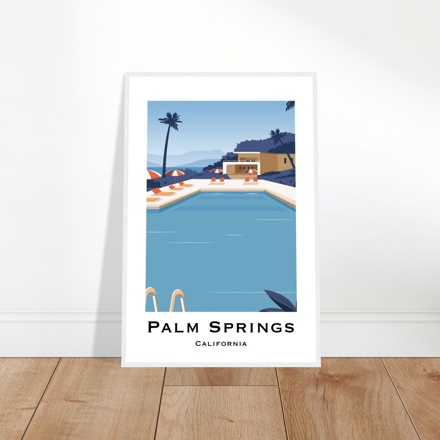 Palm Springs, United States - Pool Views Poster