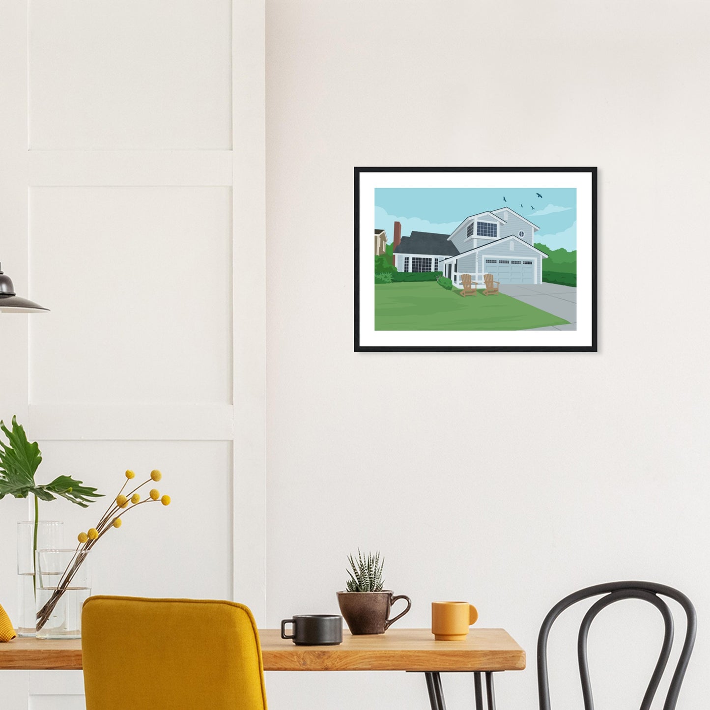 Ann Parent's house Day -  Customized  Poster (Framed)